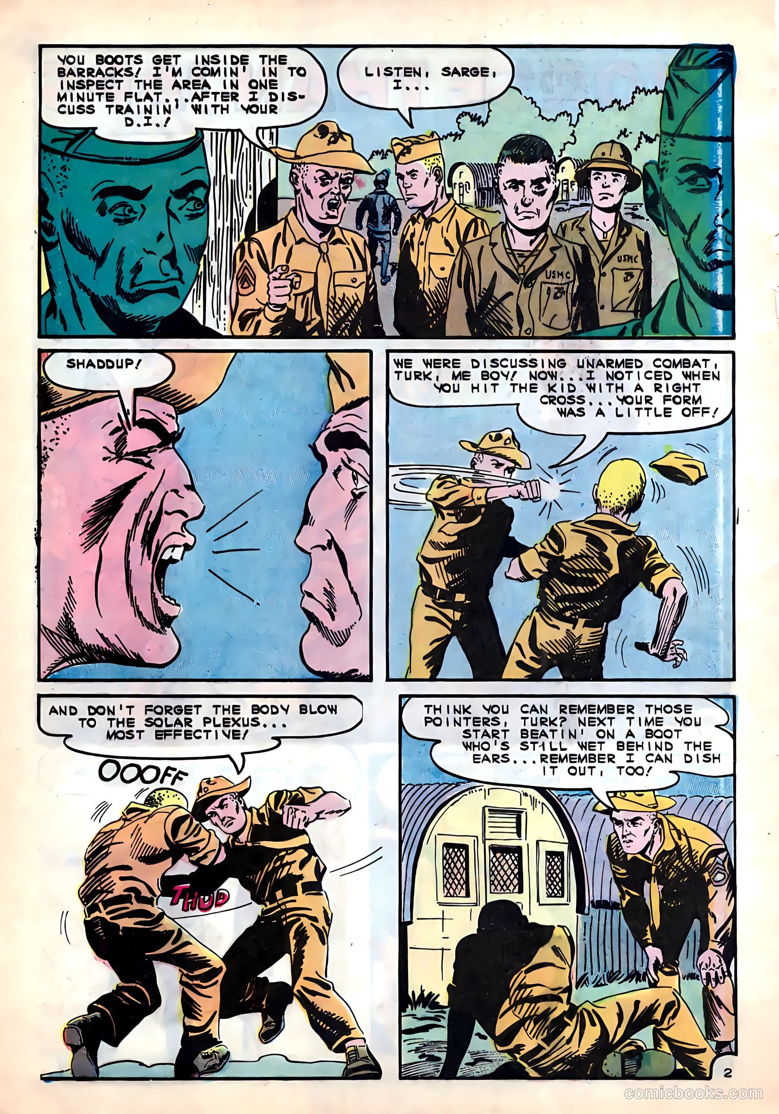 Fightin' Marines #67 — page 16 of 36
