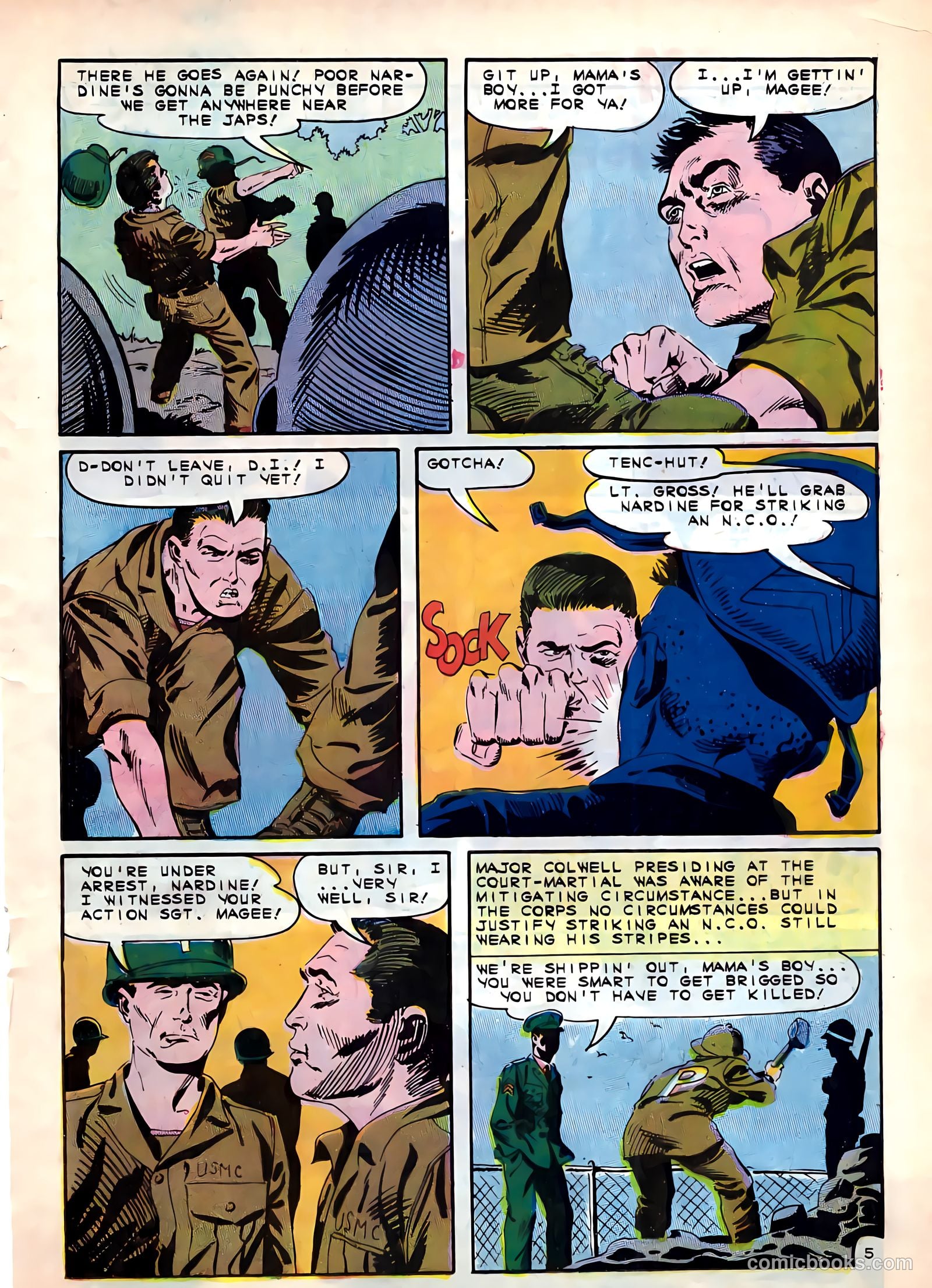 Fightin' Marines #67 — page 19 of 36