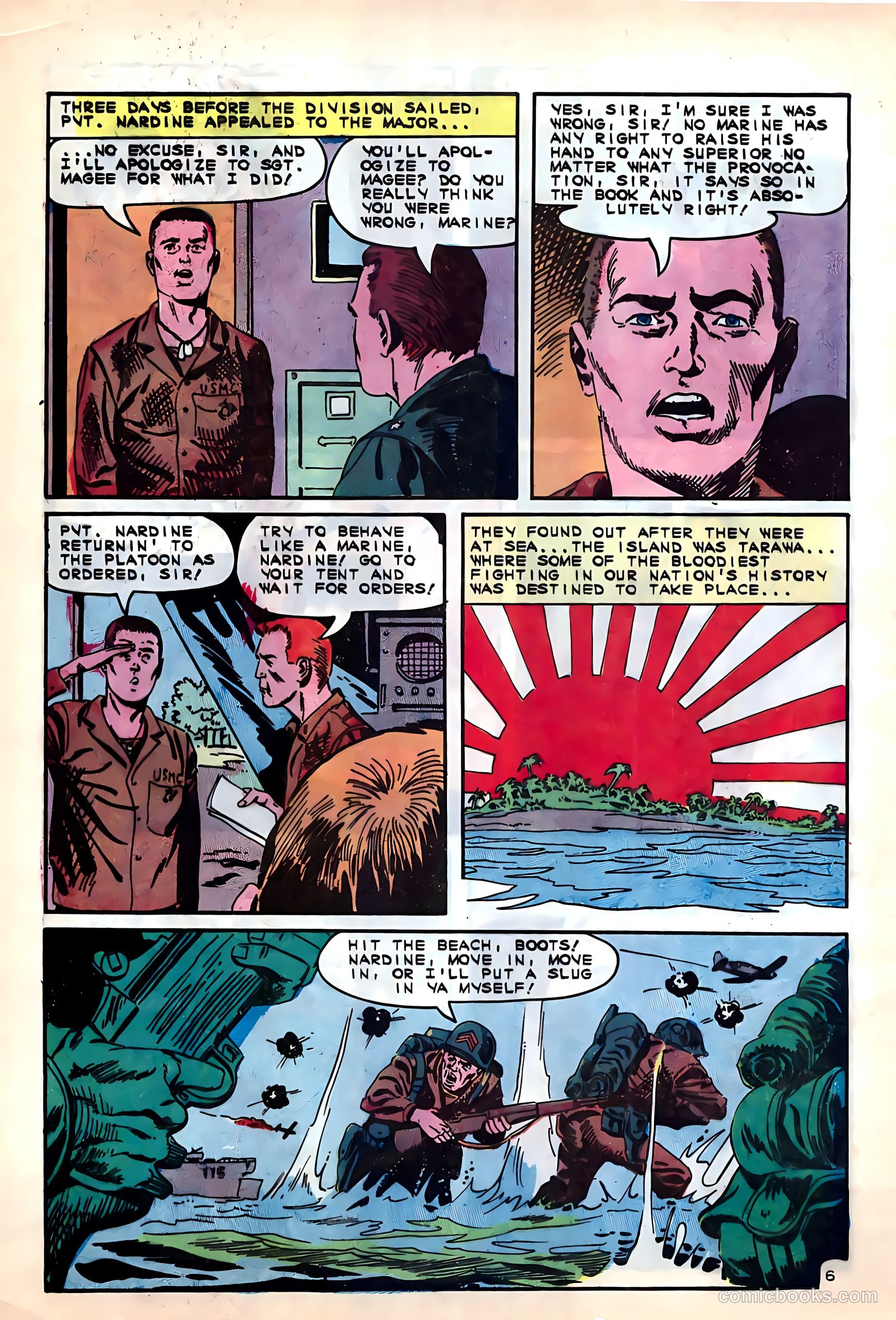 Fightin' Marines #67 — page 20 of 36