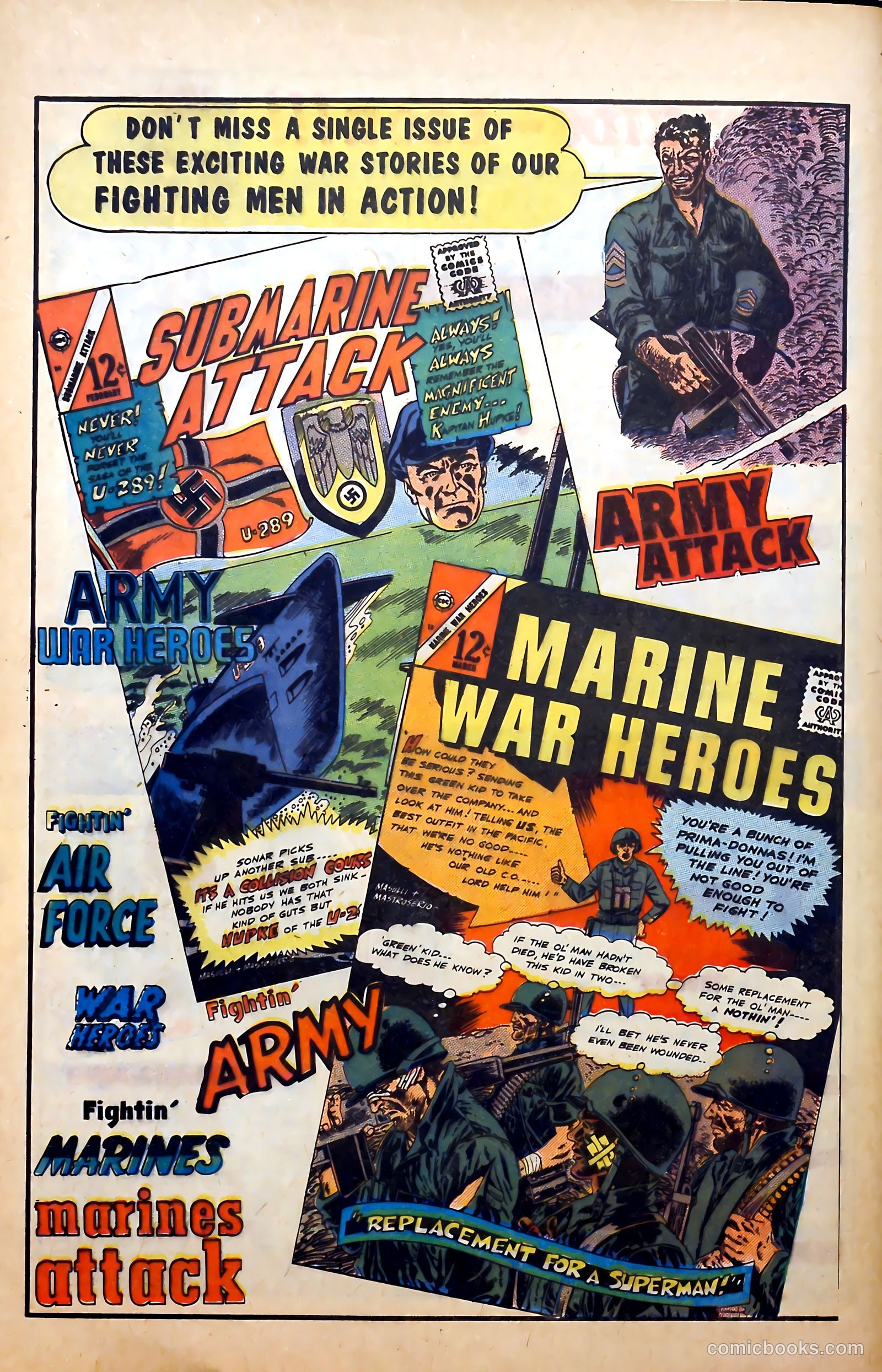 Fightin' Marines #68 — page 8 of 36