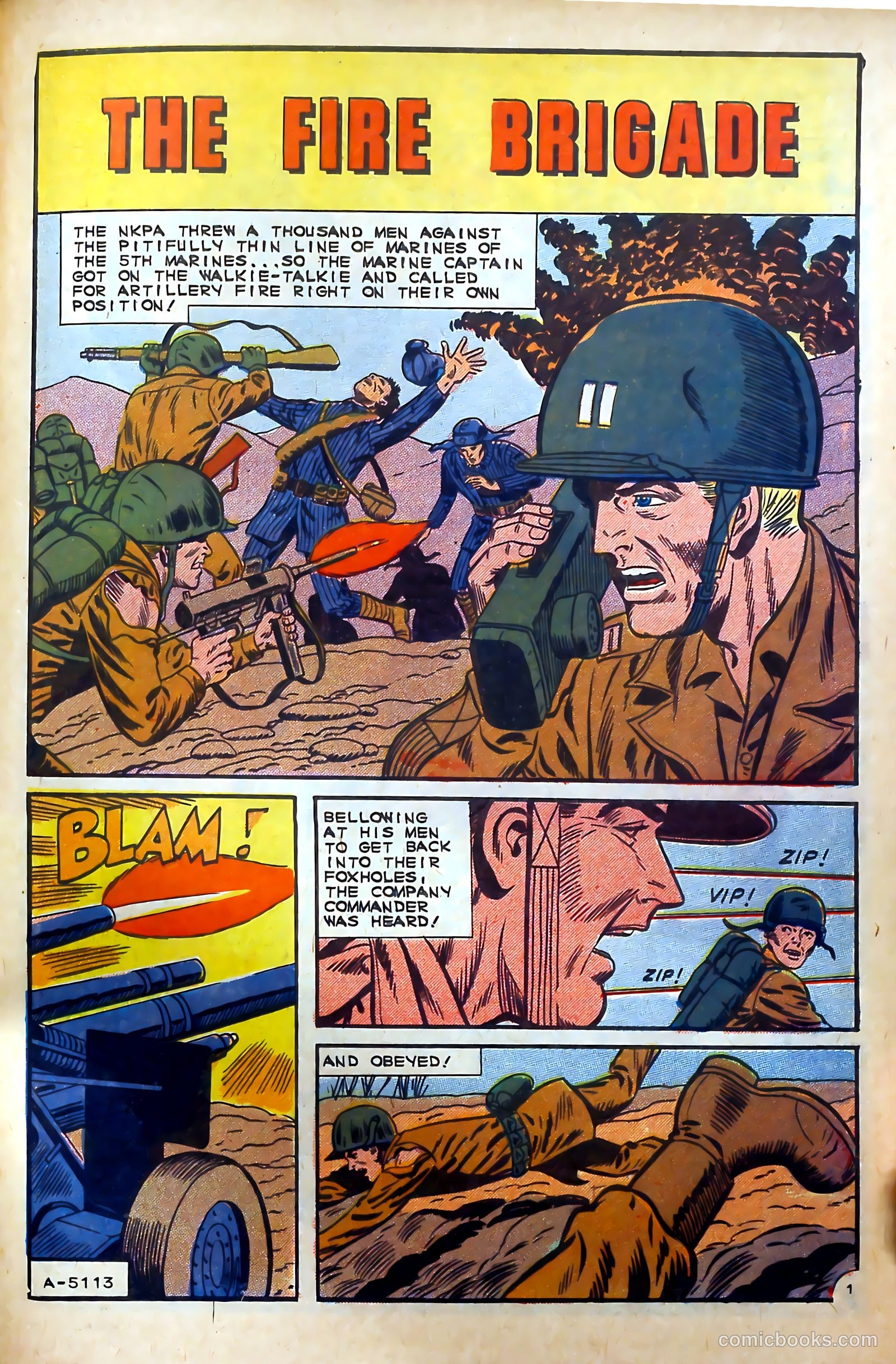 Fightin' Marines #68 — page 31 of 36