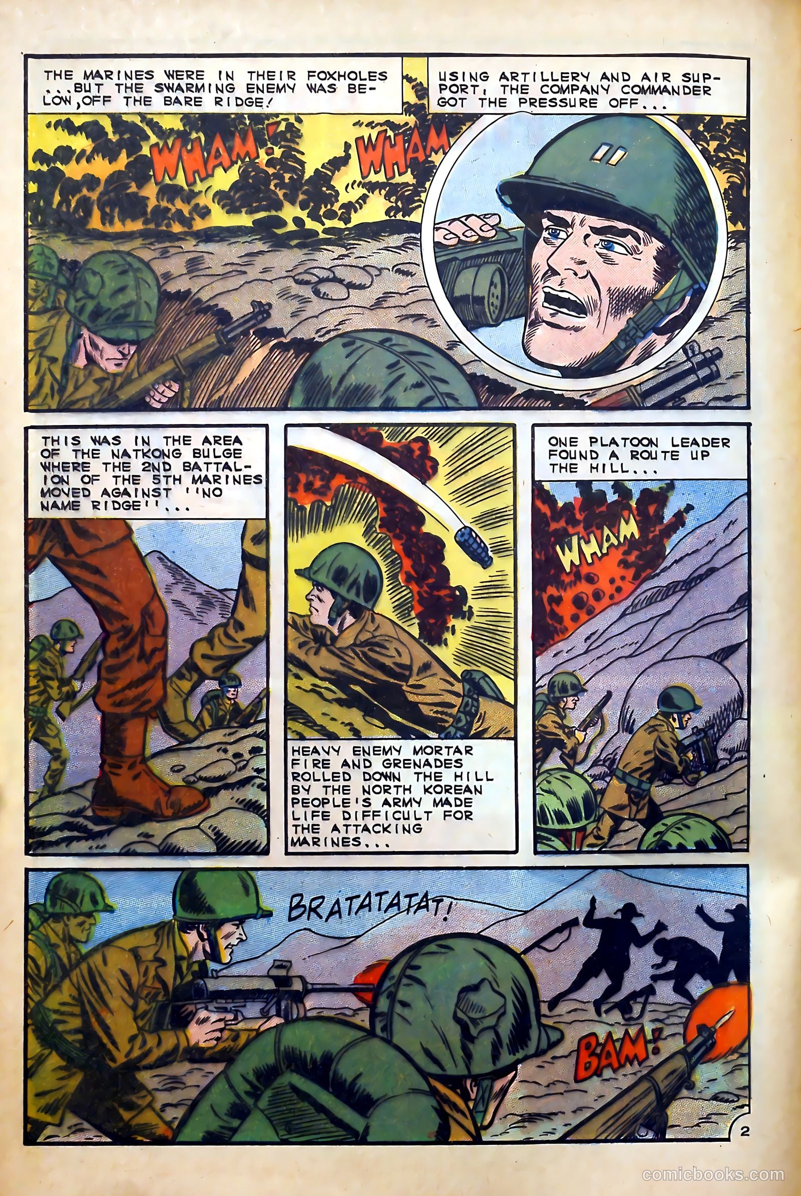 Fightin' Marines #68 — page 32 of 36