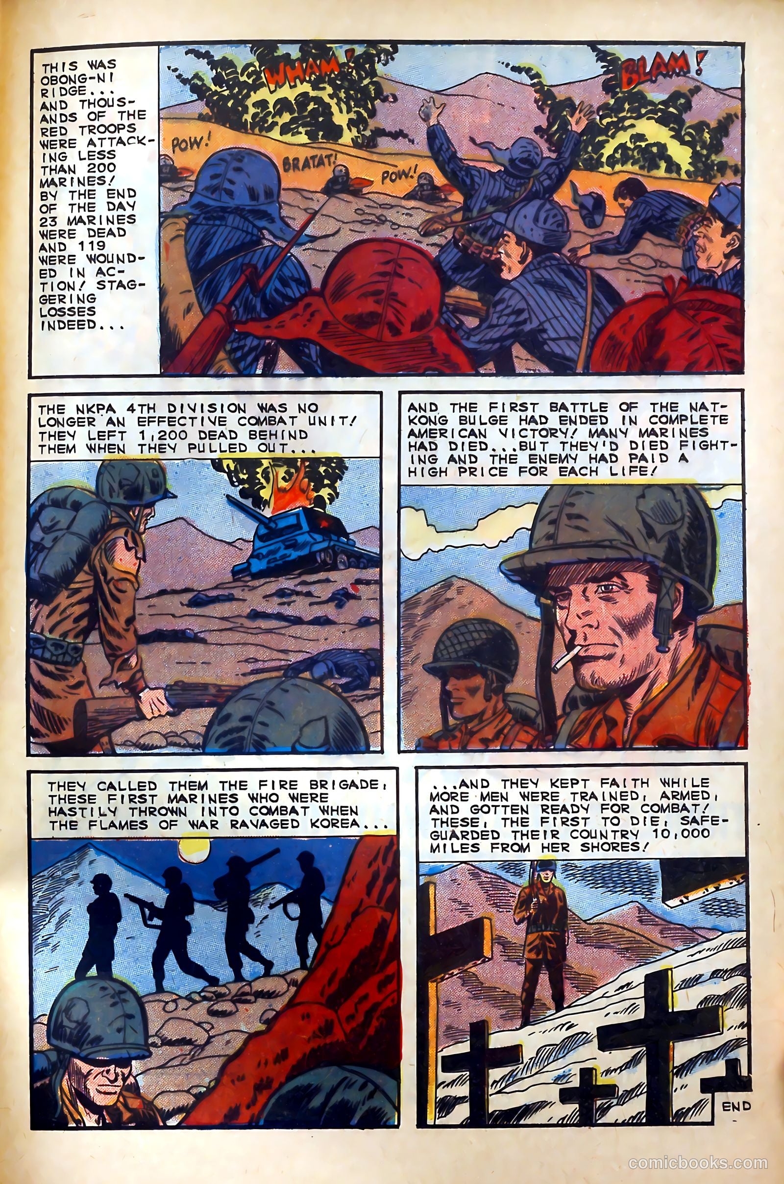 Fightin' Marines #68 — page 33 of 36