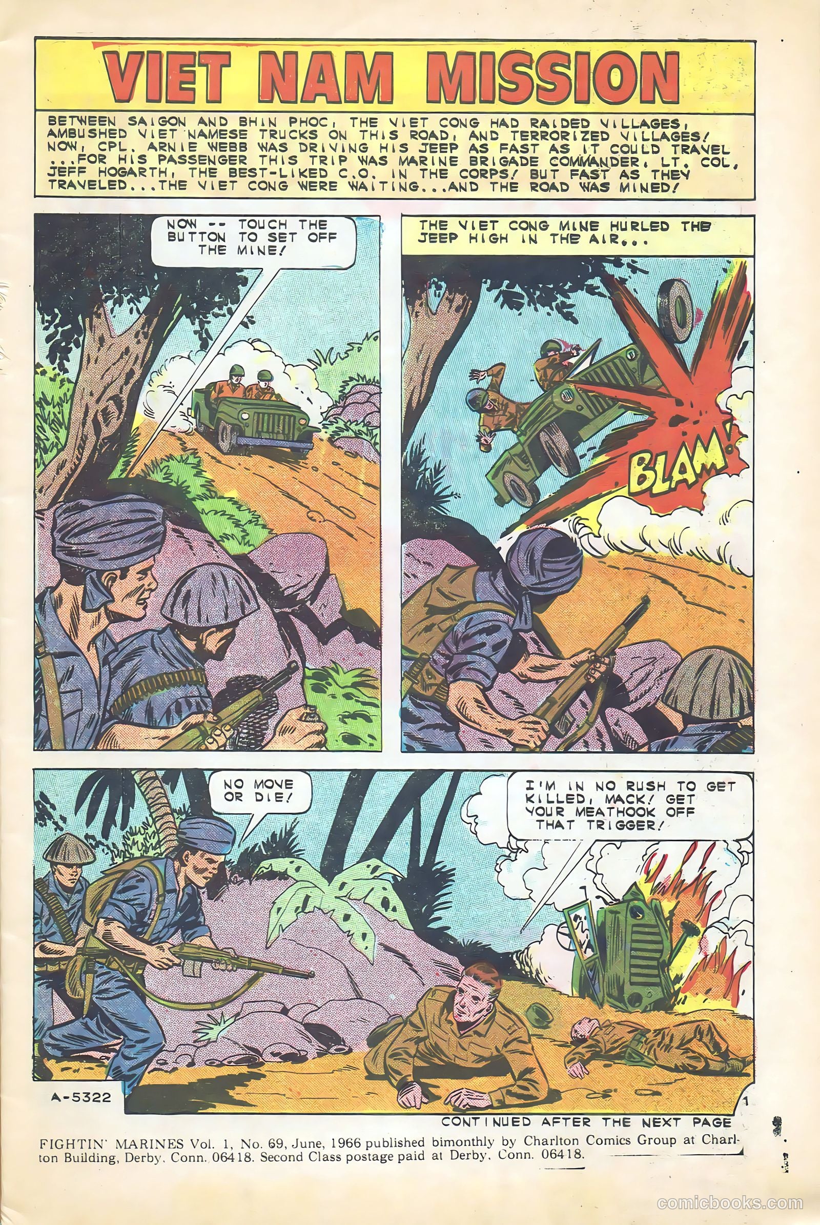 Fightin' Marines #69 — page 3 of 35