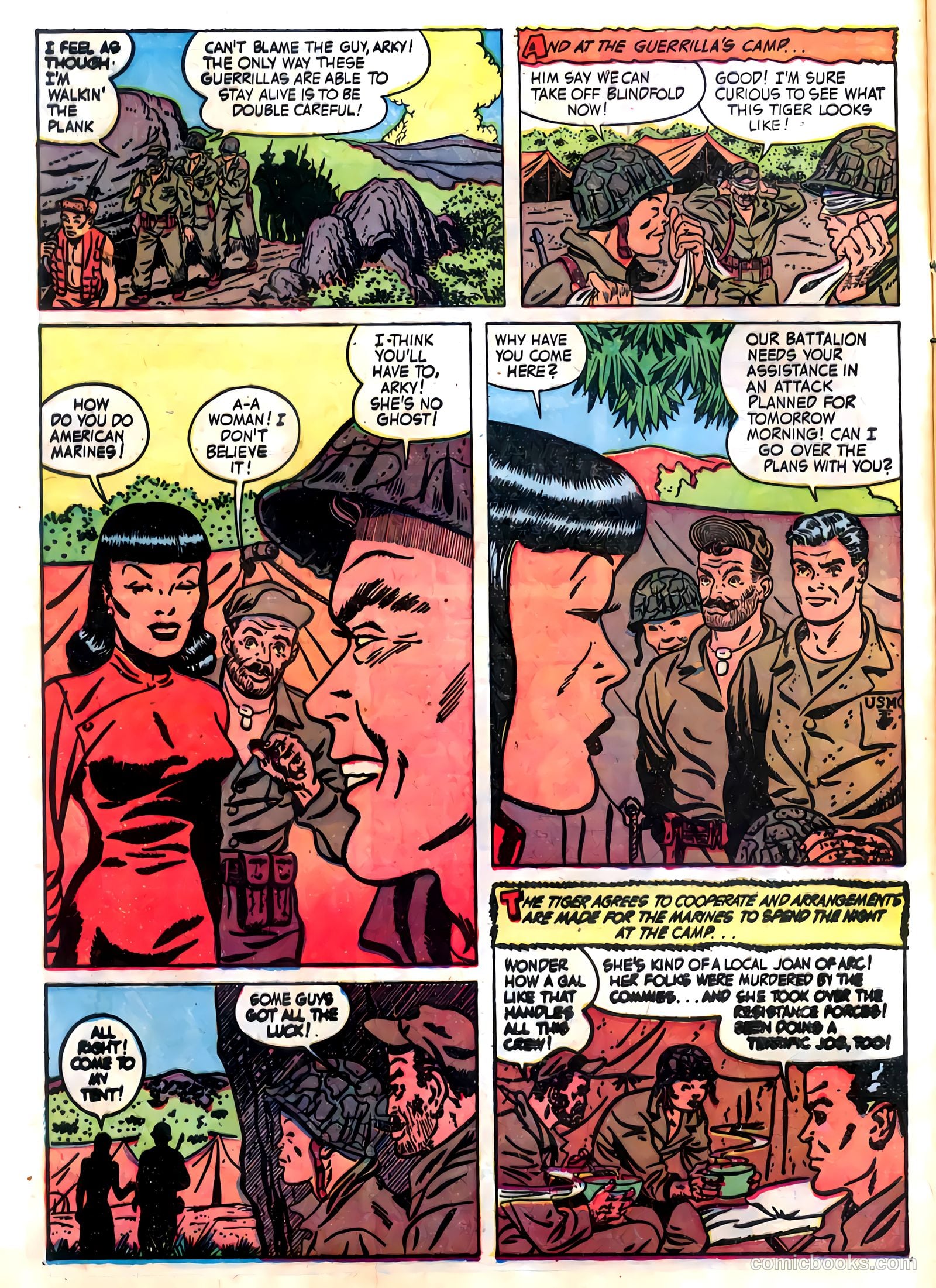 Fightin' Marines #7 — page 8 of 36