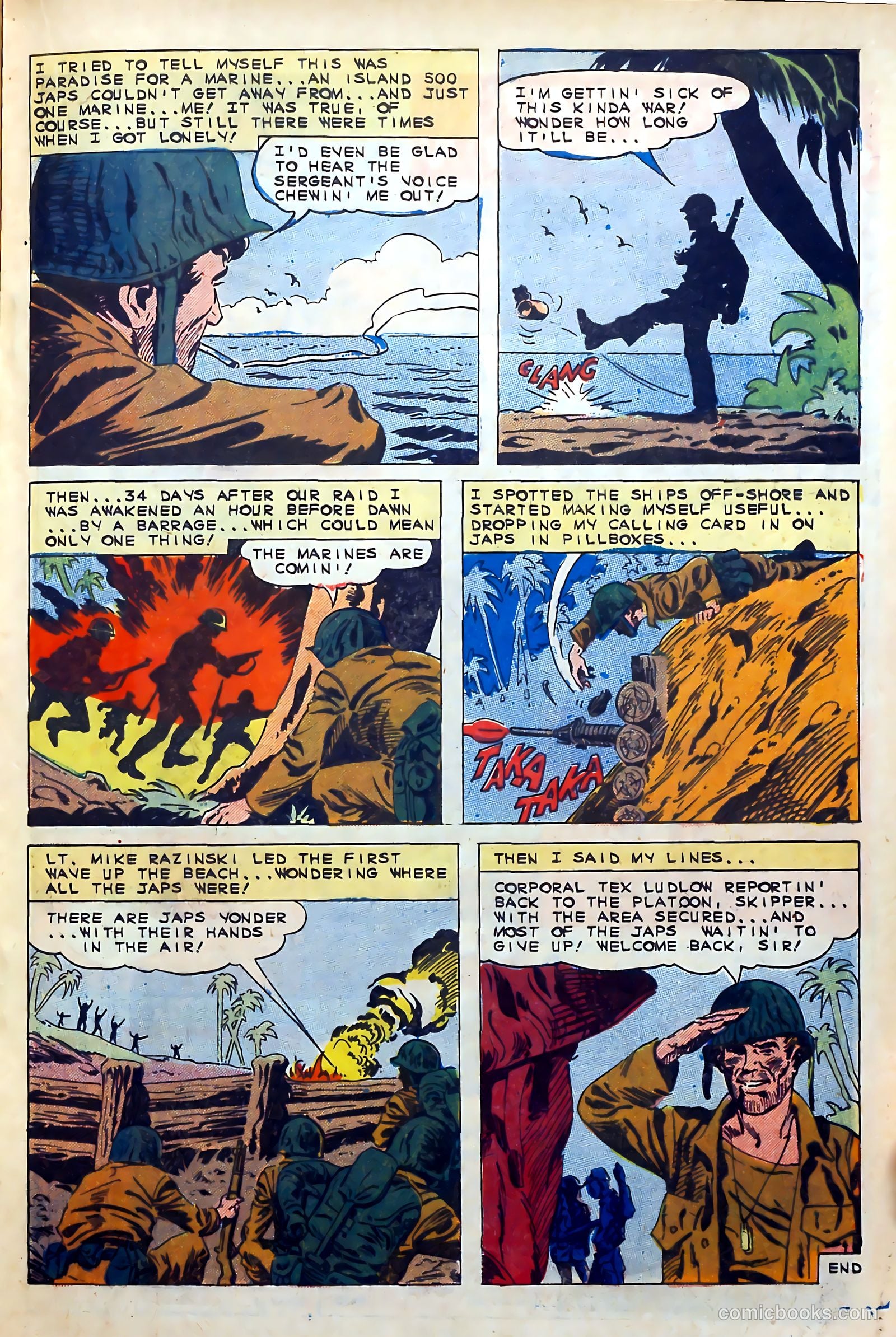 Fightin' Marines #70 — page 17 of 36