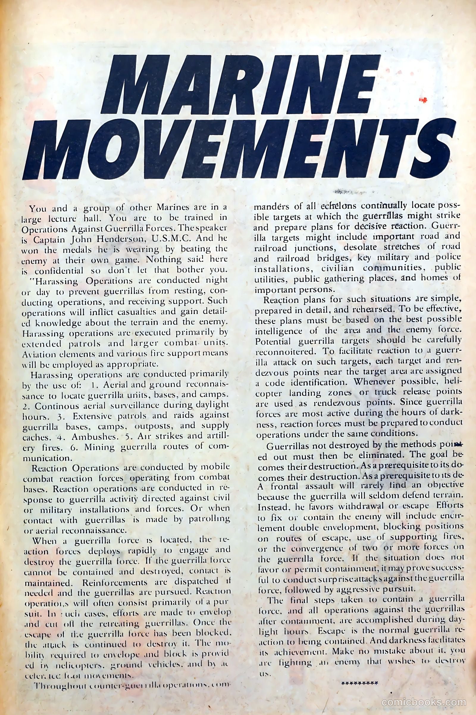 Fightin' Marines #70 — page 29 of 36