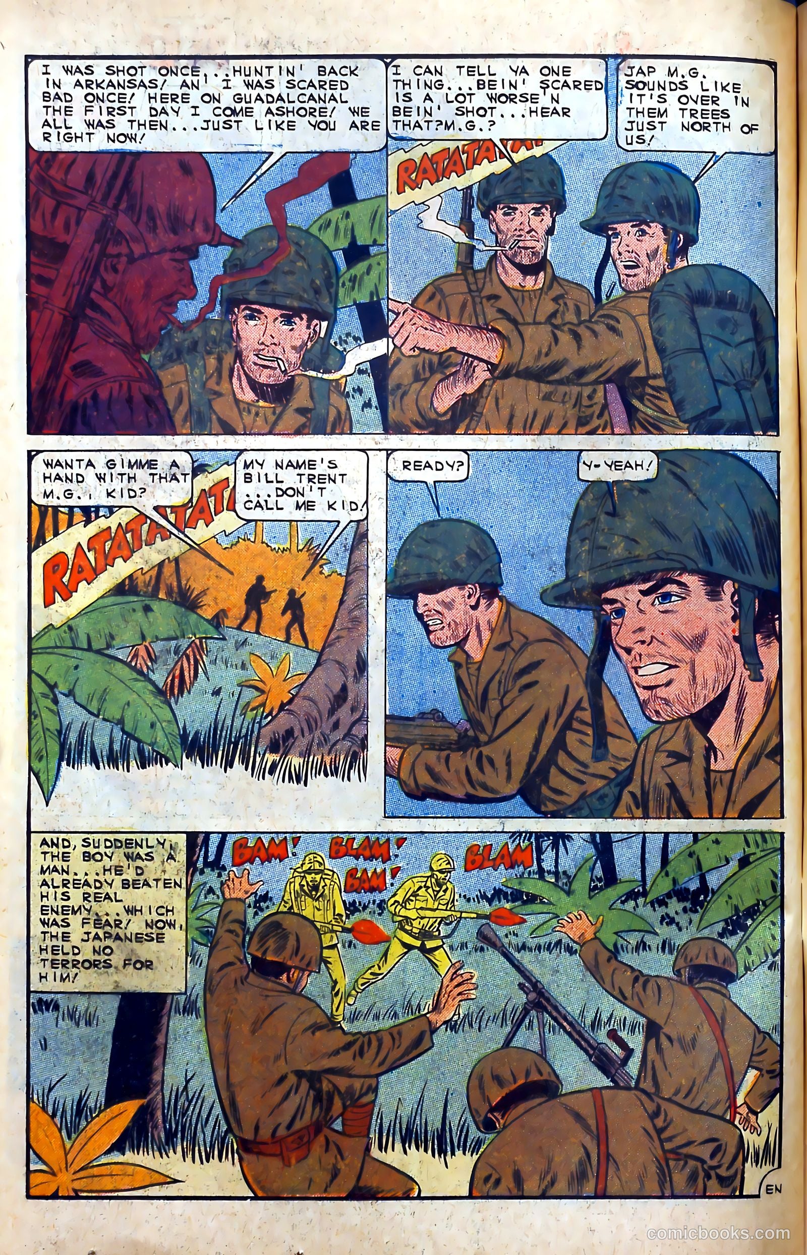 Fightin' Marines #70 — page 34 of 36