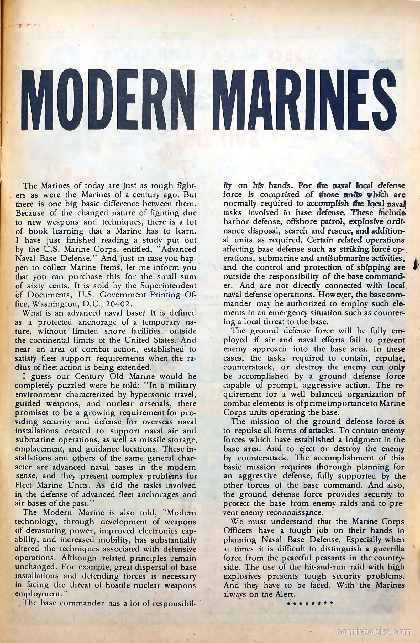 Fightin' Marines #71 — page 13 of 36