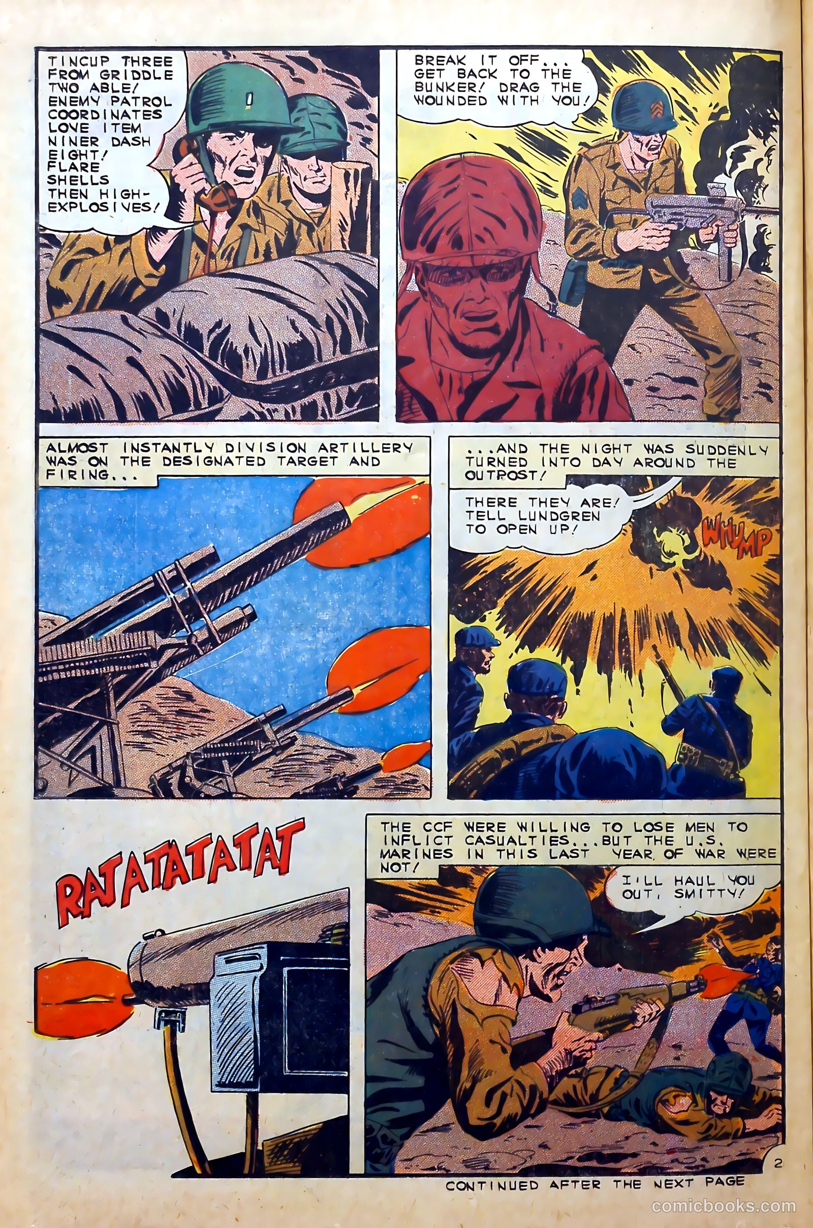 Fightin' Marines #71 — page 22 of 36