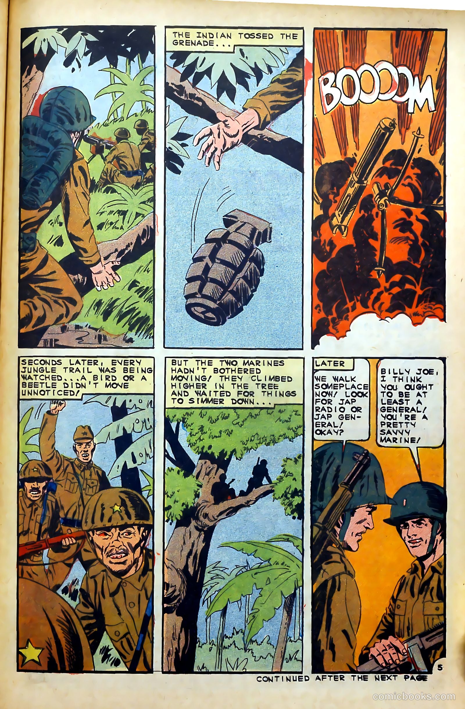 Fightin' Marines #71 — page 29 of 36