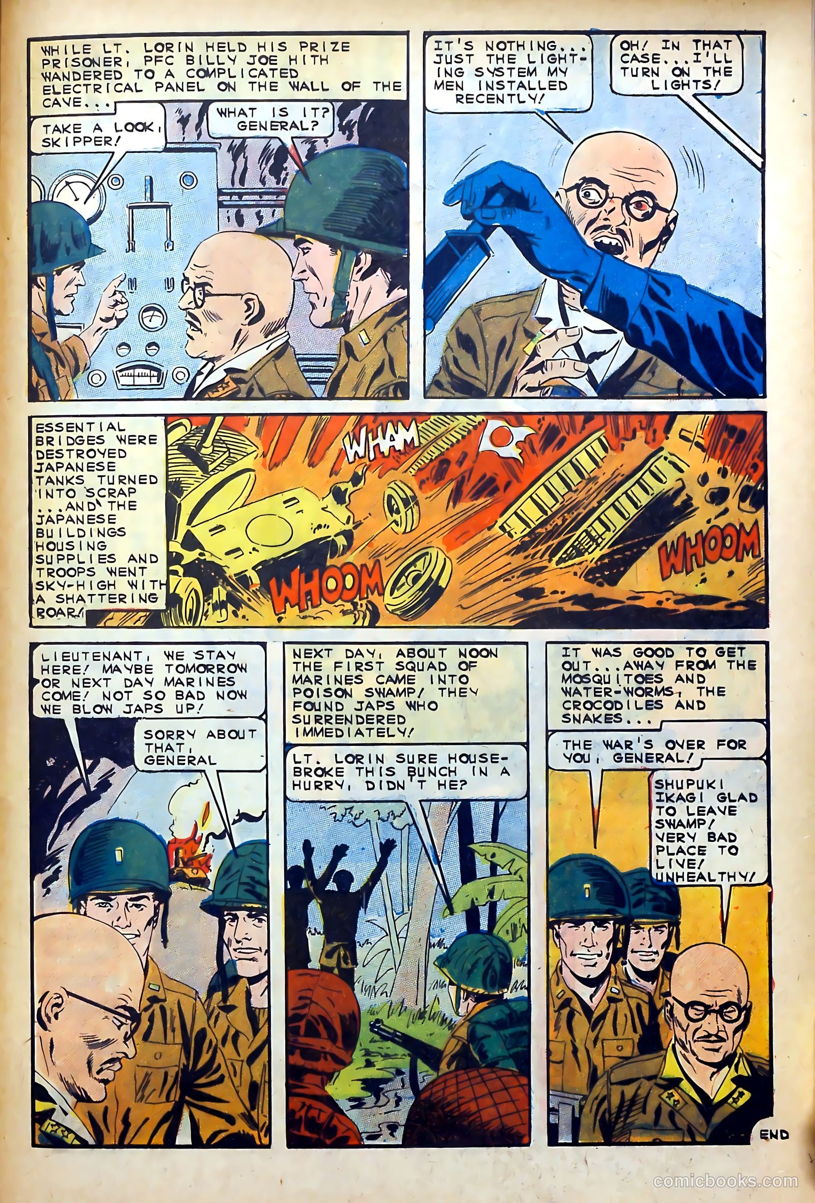 Fightin' Marines #71 — page 33 of 36