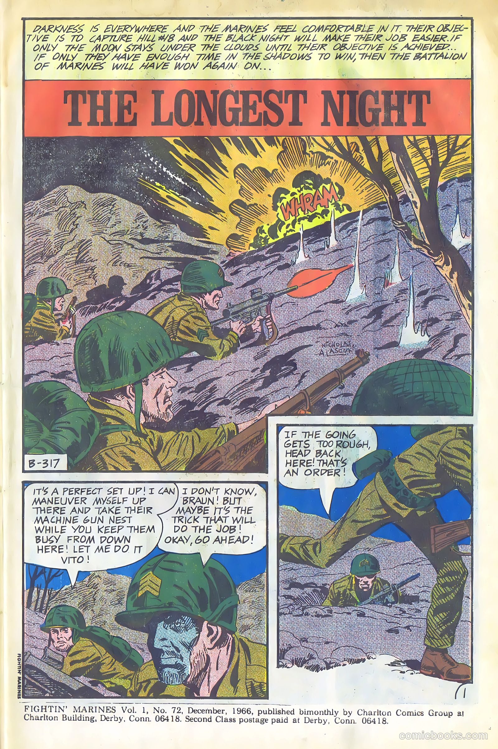 Fightin' Marines #72 — page 3 of 36