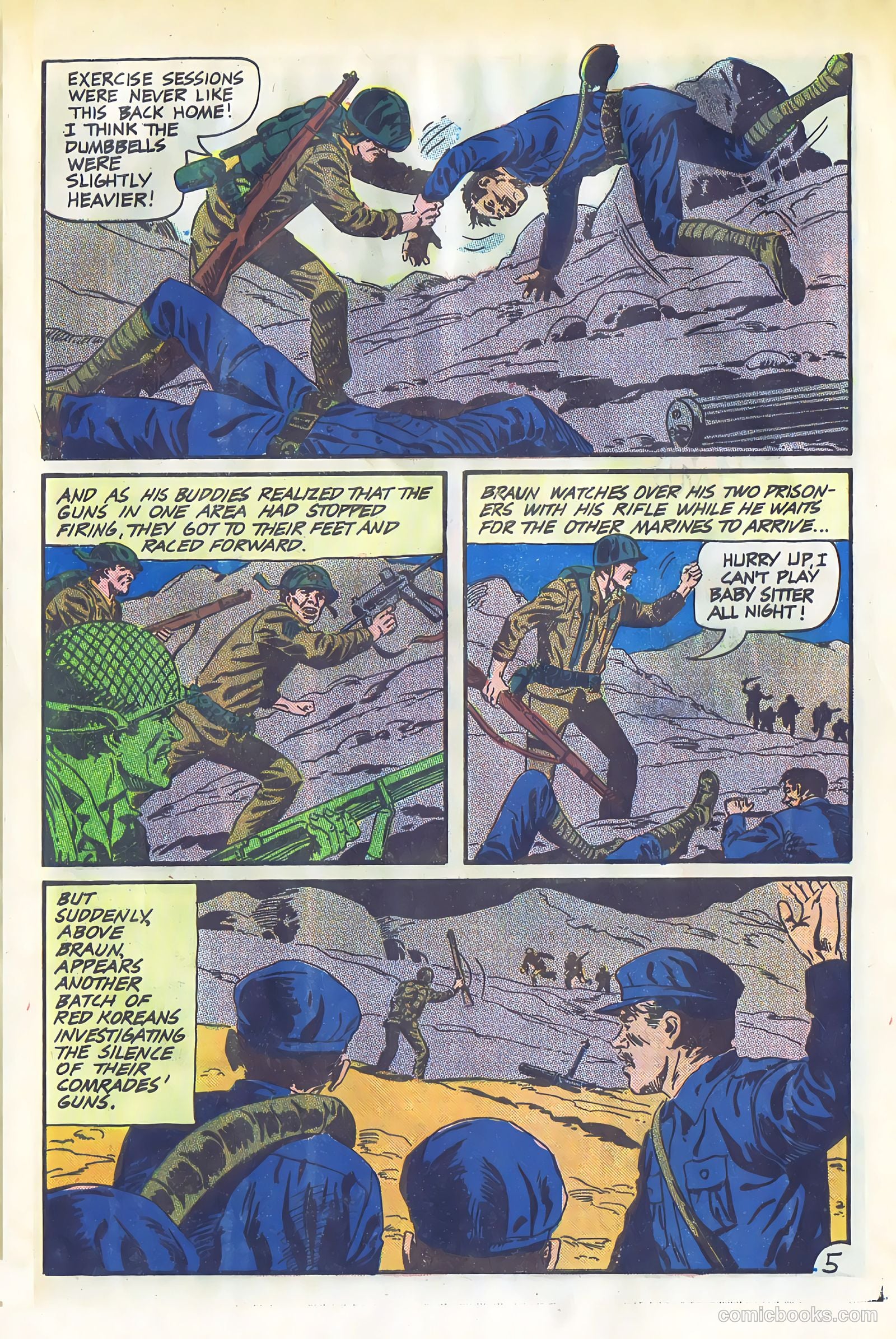 Fightin' Marines #72 — page 9 of 36