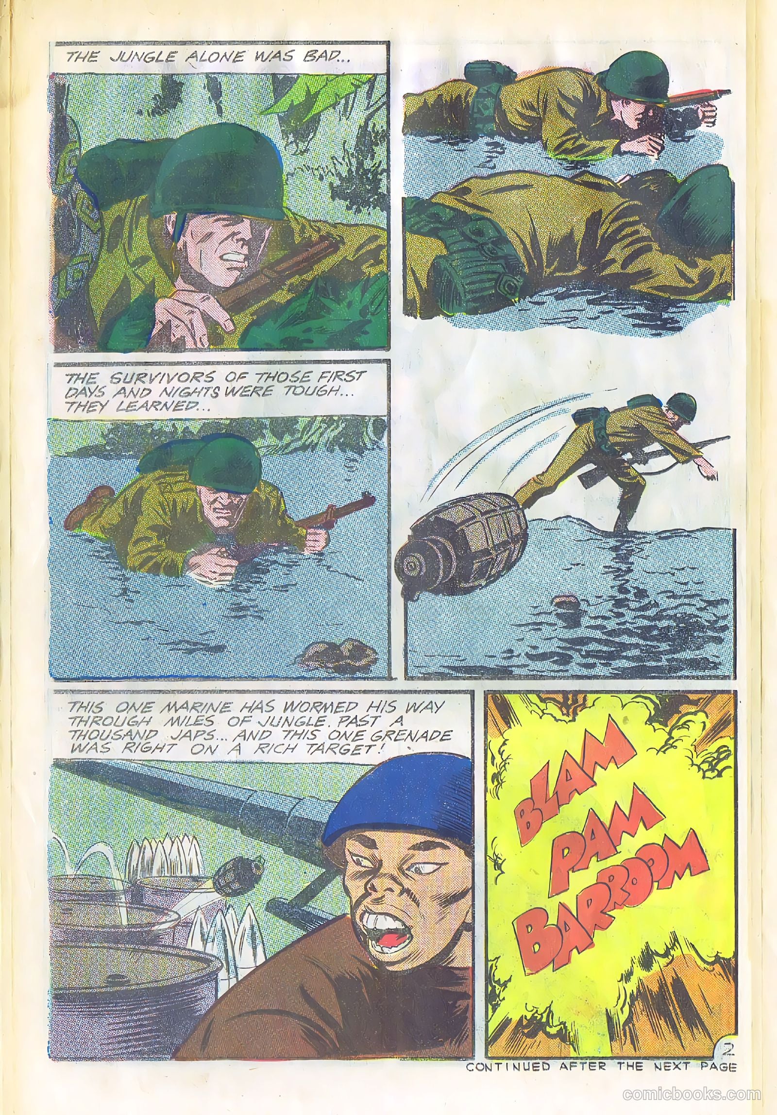 Fightin' Marines #72 — page 22 of 36