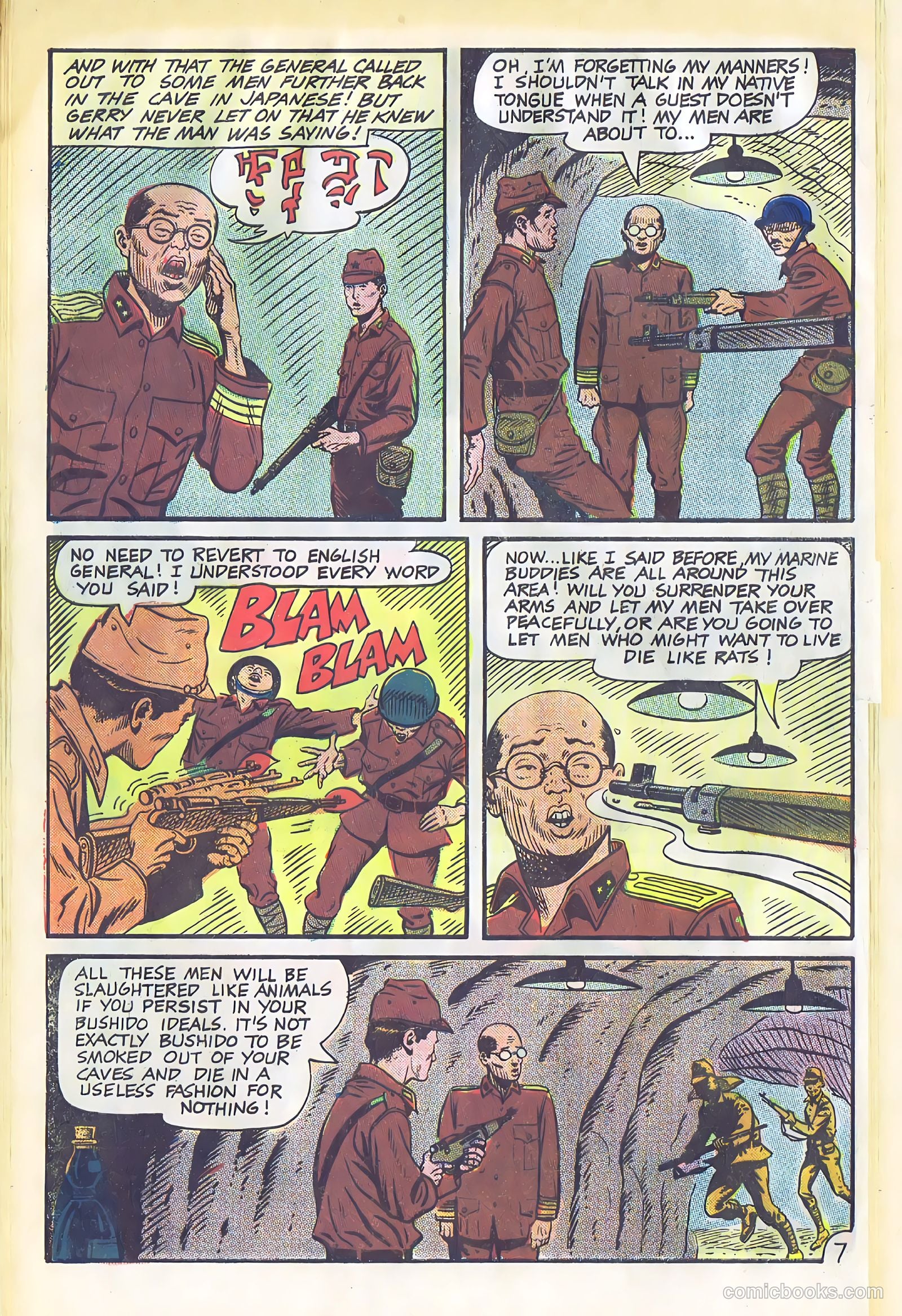 Fightin' Marines #72 — page 32 of 36