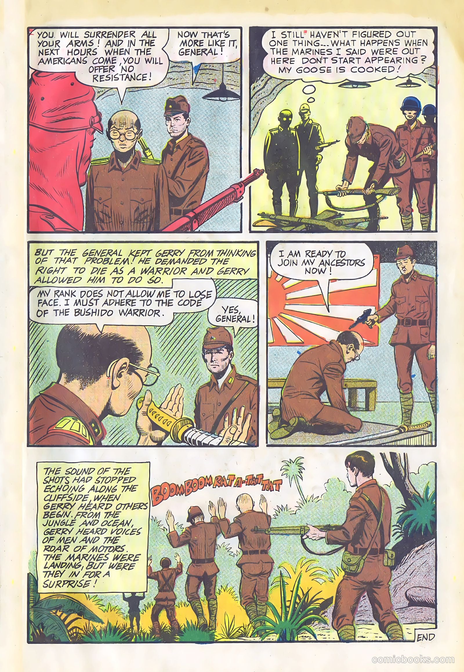 Fightin' Marines #72 — page 33 of 36