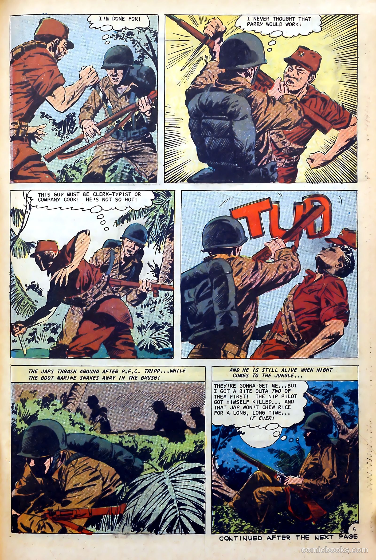 Fightin' Marines #74 — page 29 of 36