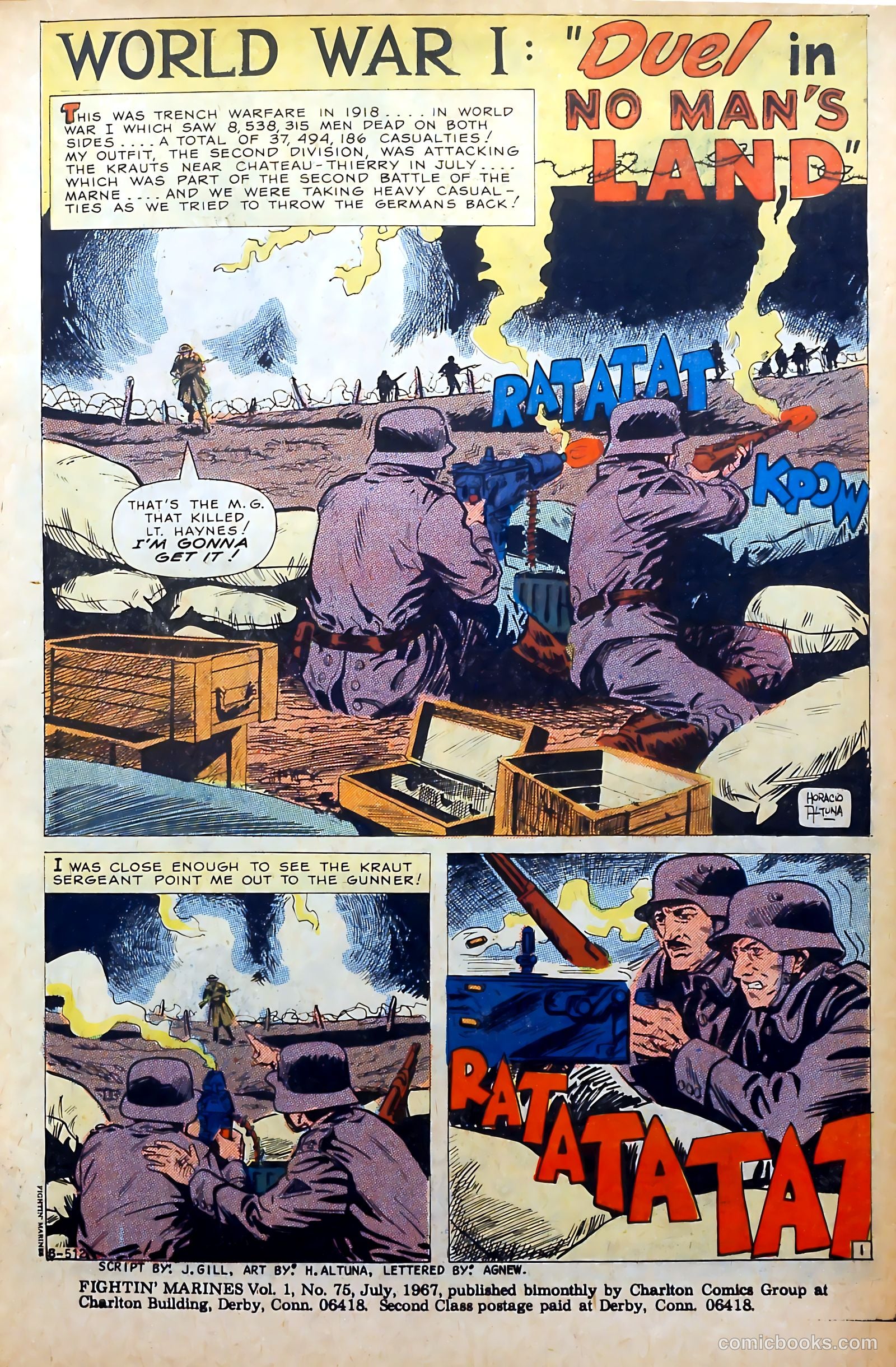 Fightin' Marines #75 — page 3 of 36