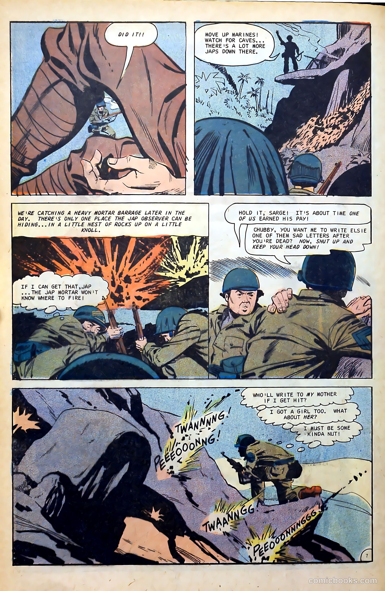 Fightin' Marines #75 — page 32 of 36