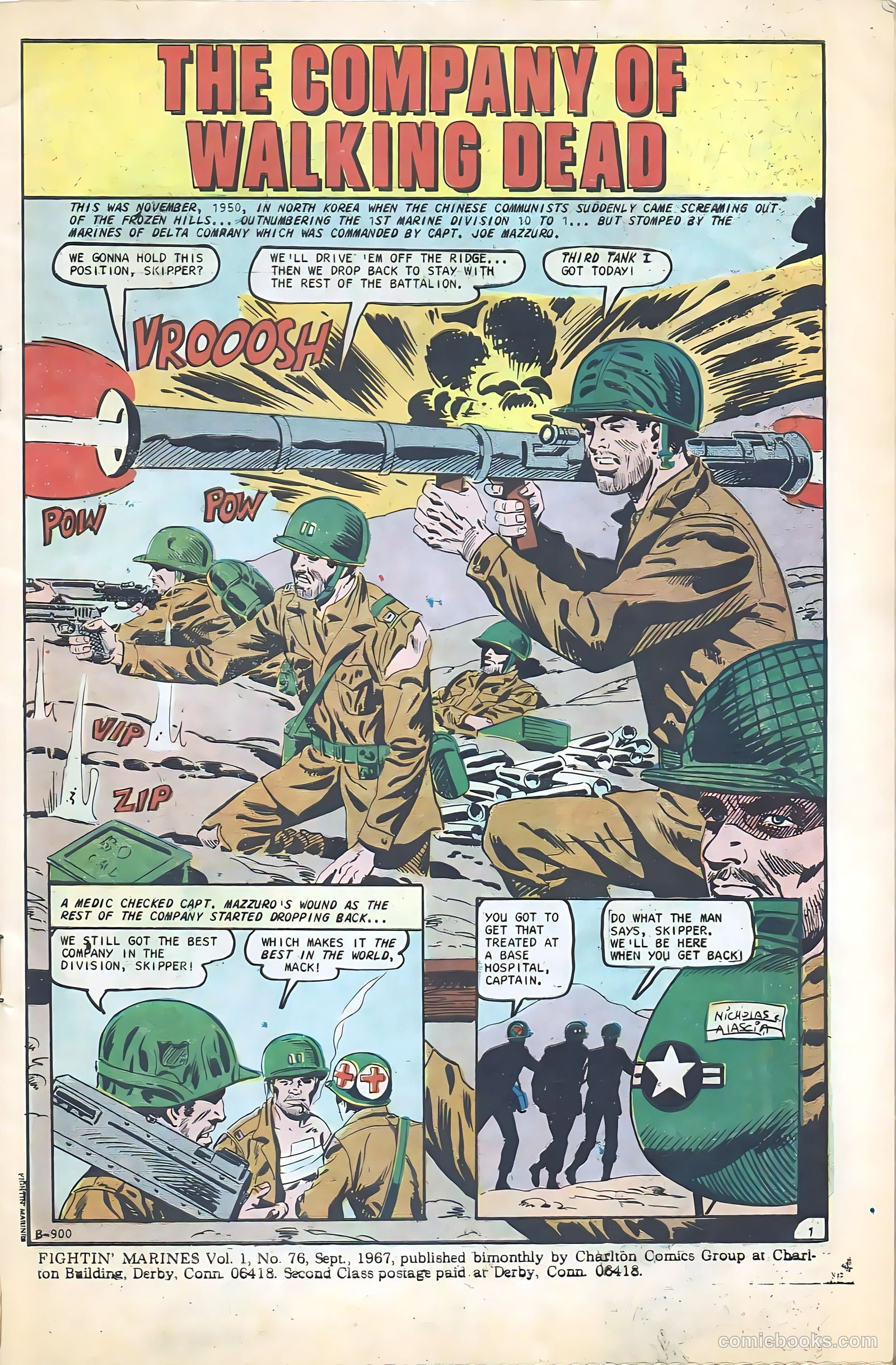 Fightin' Marines #76 — page 3 of 36