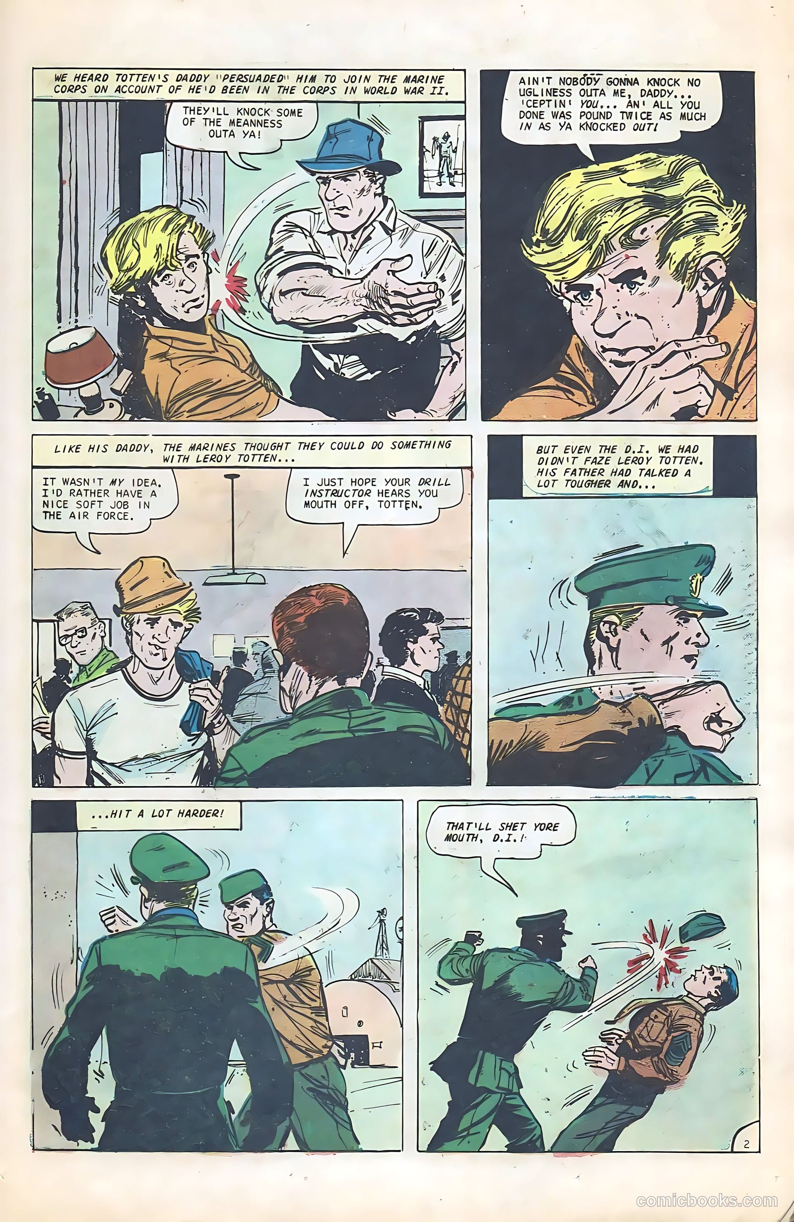 Fightin' Marines #76 — page 25 of 36