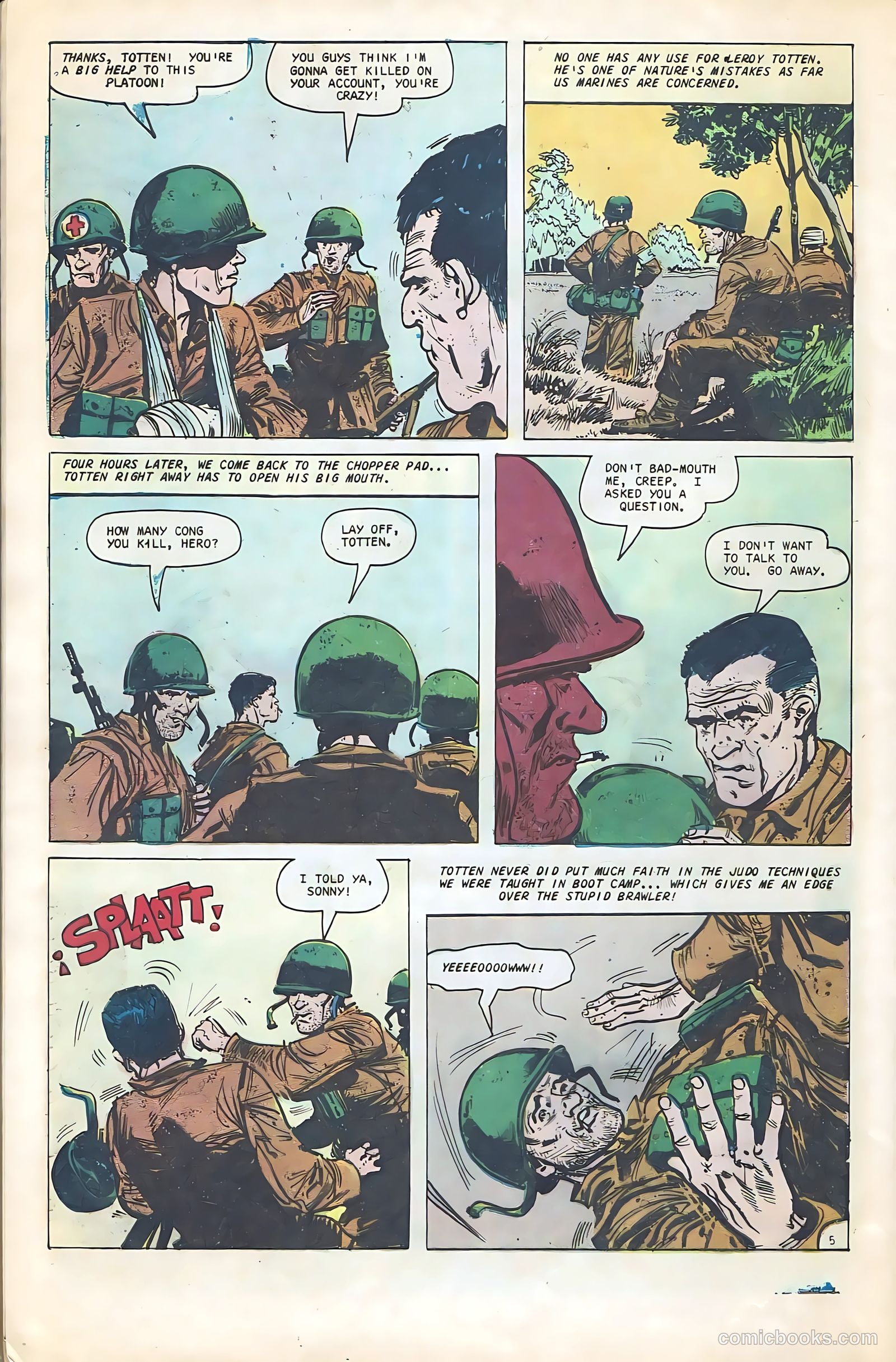 Fightin' Marines #76 — page 28 of 36