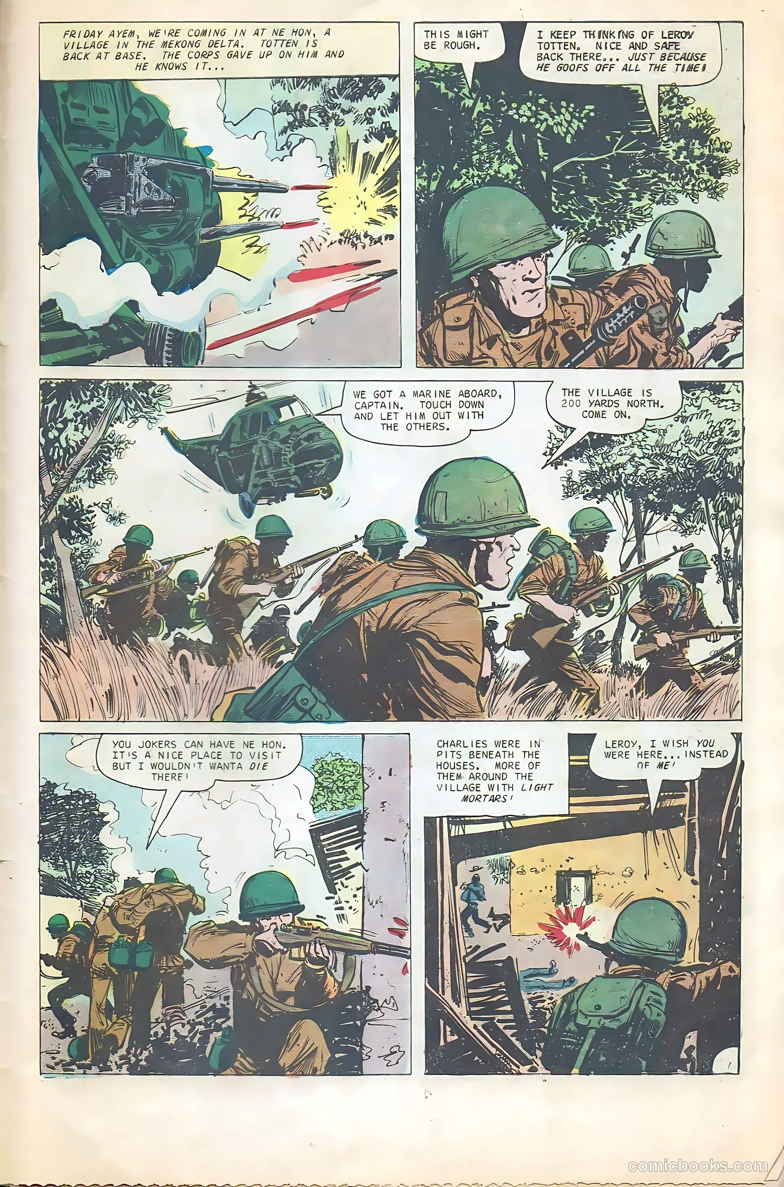 Fightin' Marines #76 — page 31 of 36