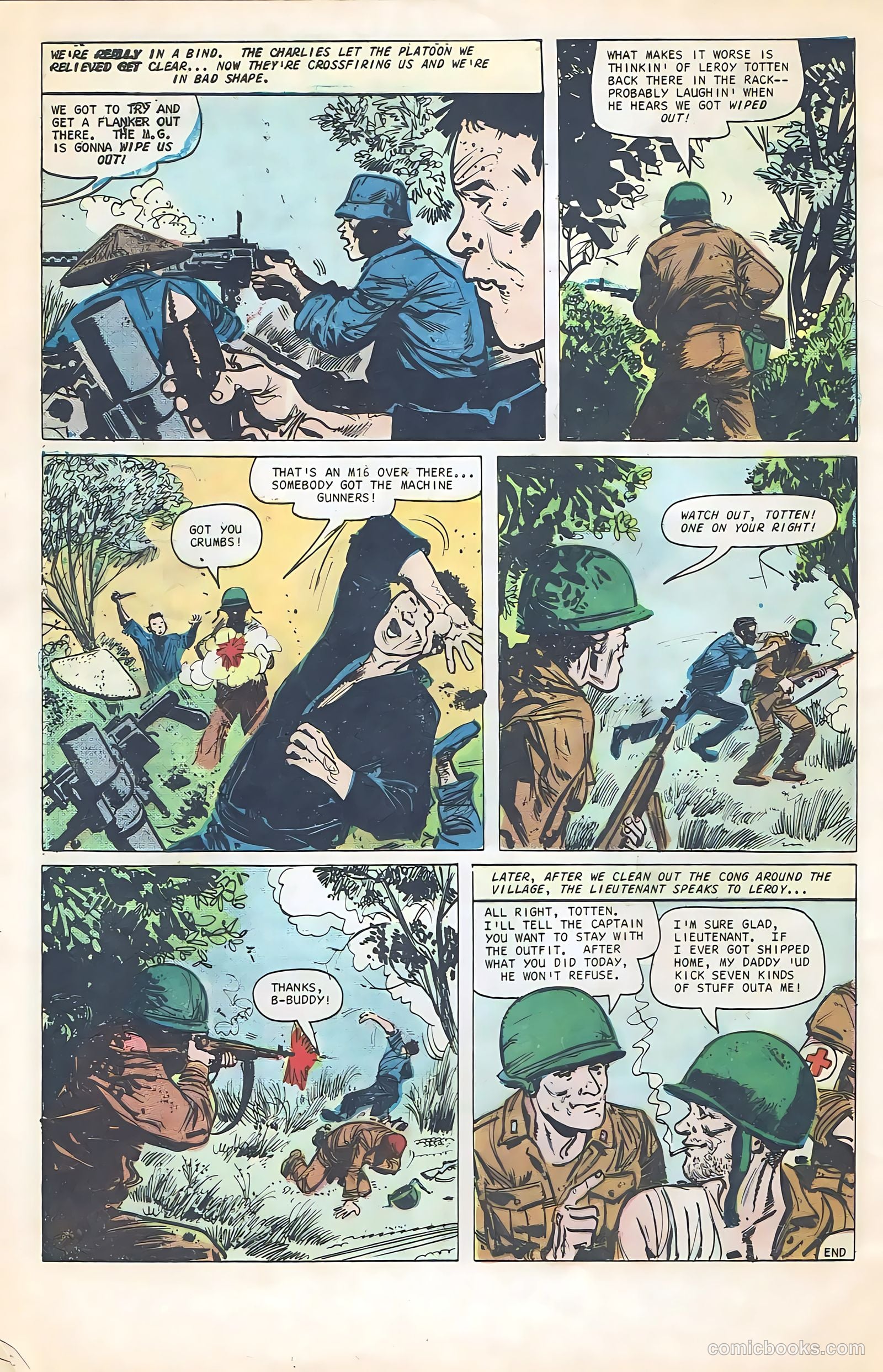 Fightin' Marines #76 — page 32 of 36