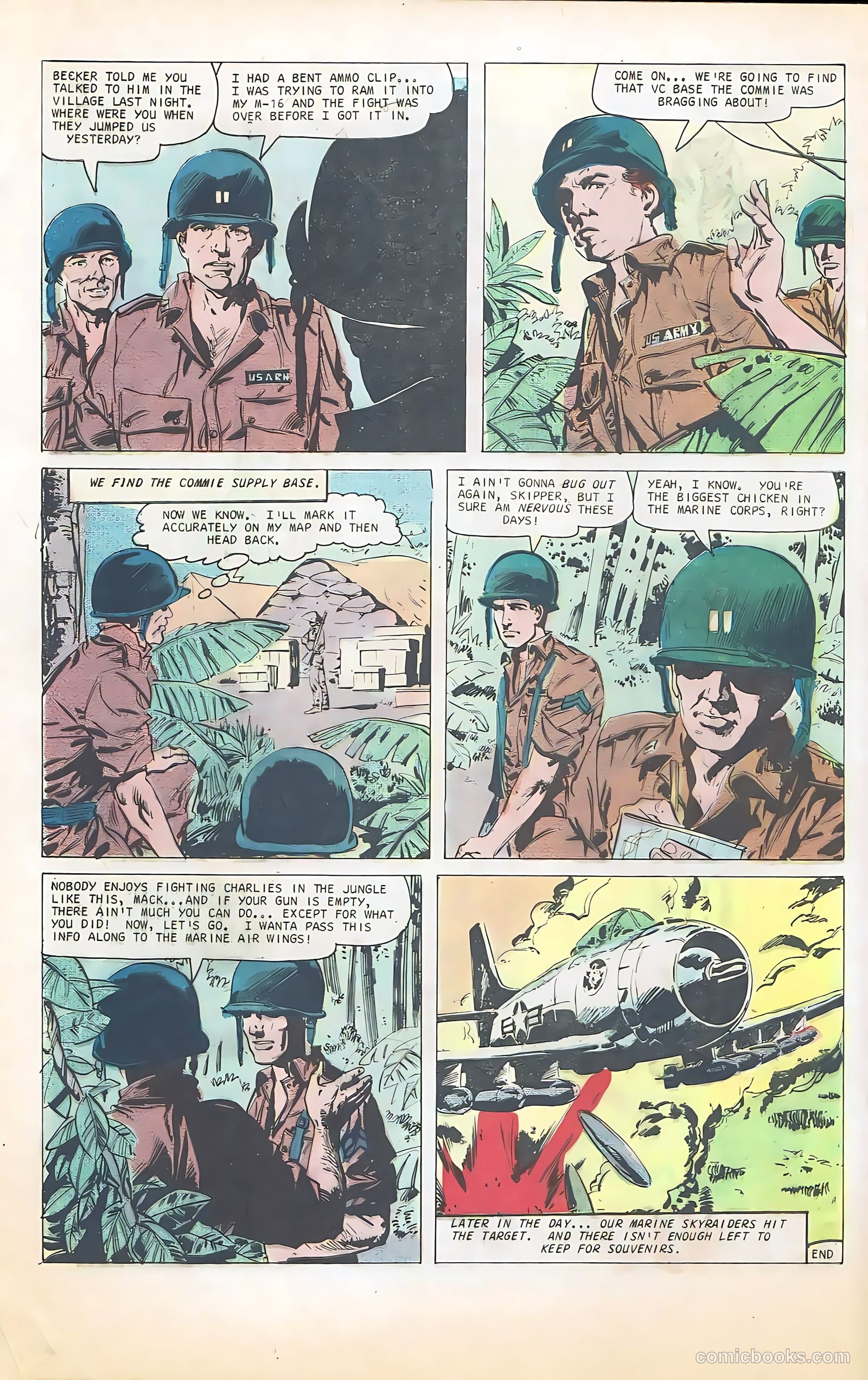 Fightin' Marines #77 — page 32 of 36