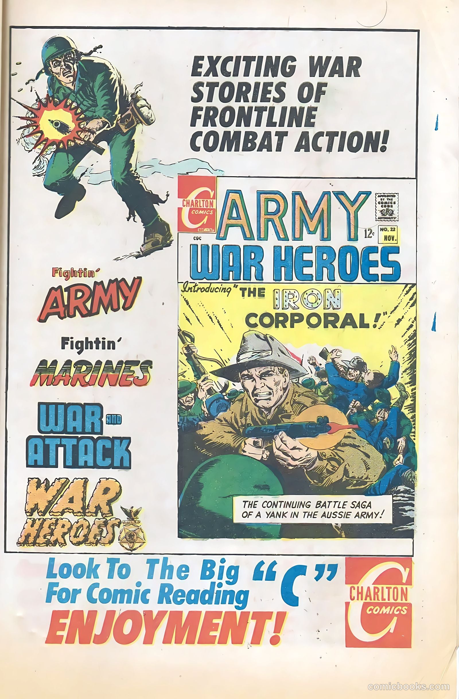 Fightin' Marines #77 — page 33 of 36