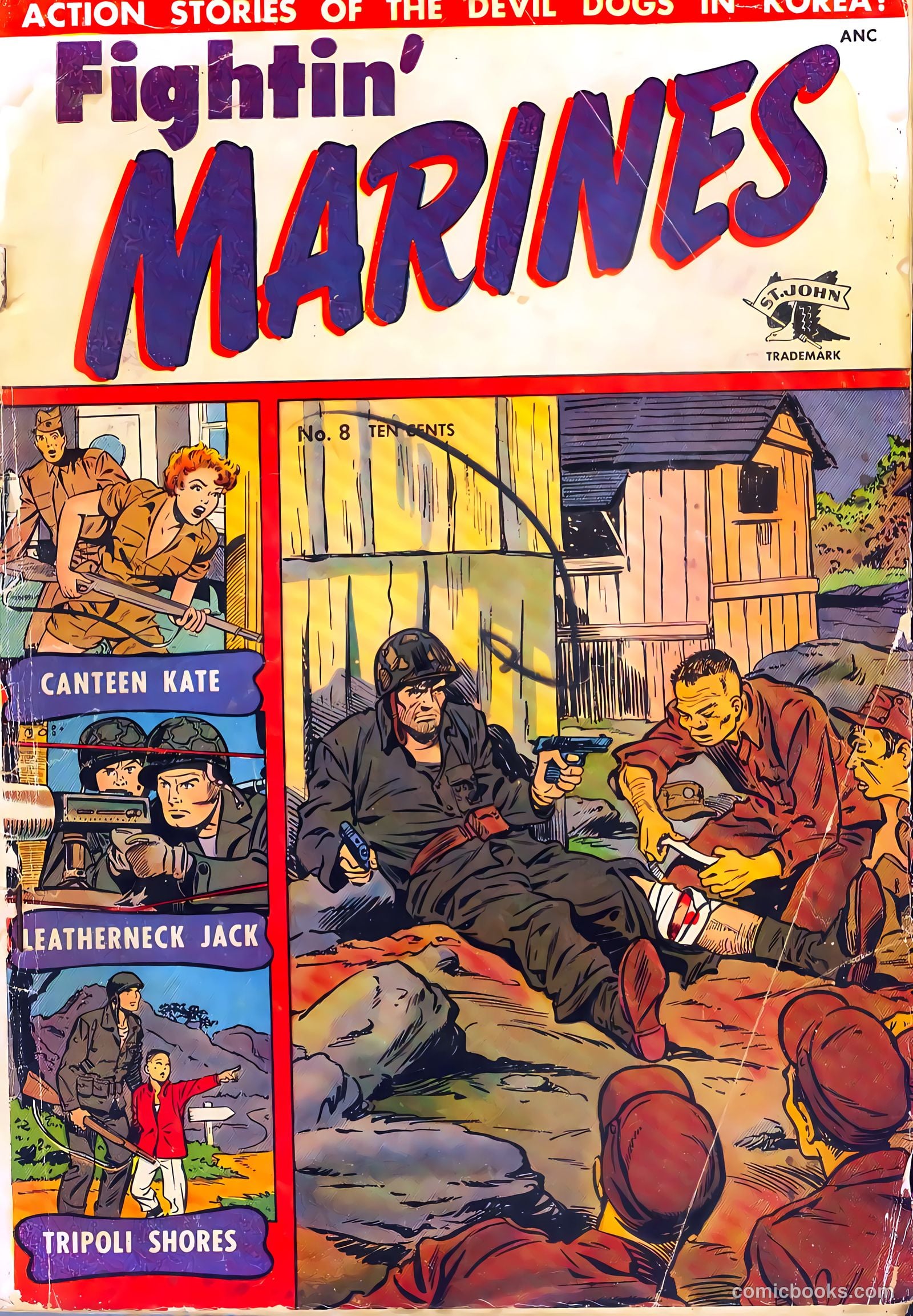 Fightin' Marines #8 — page 1 of 36