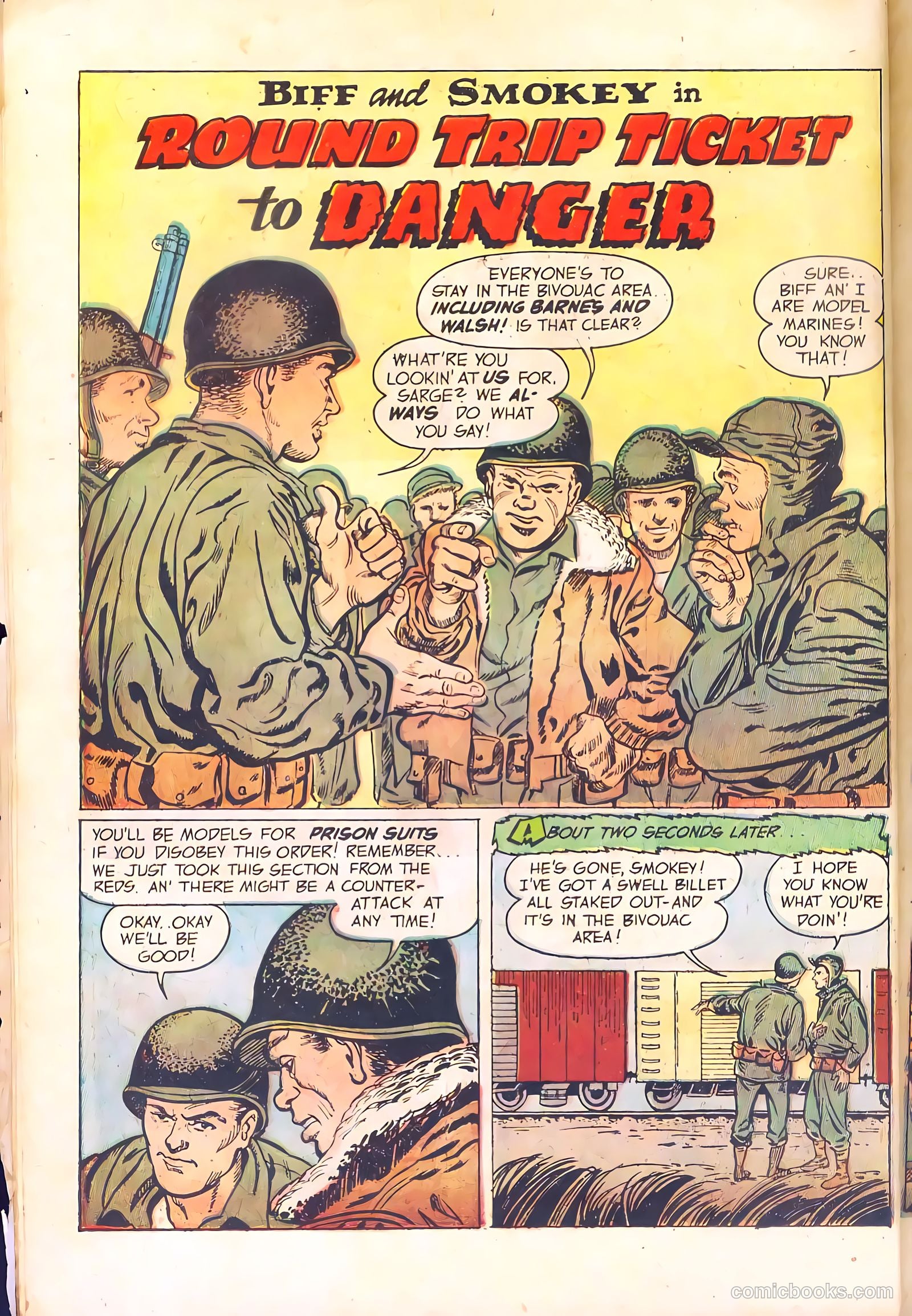 Fightin' Marines #8 — page 10 of 36