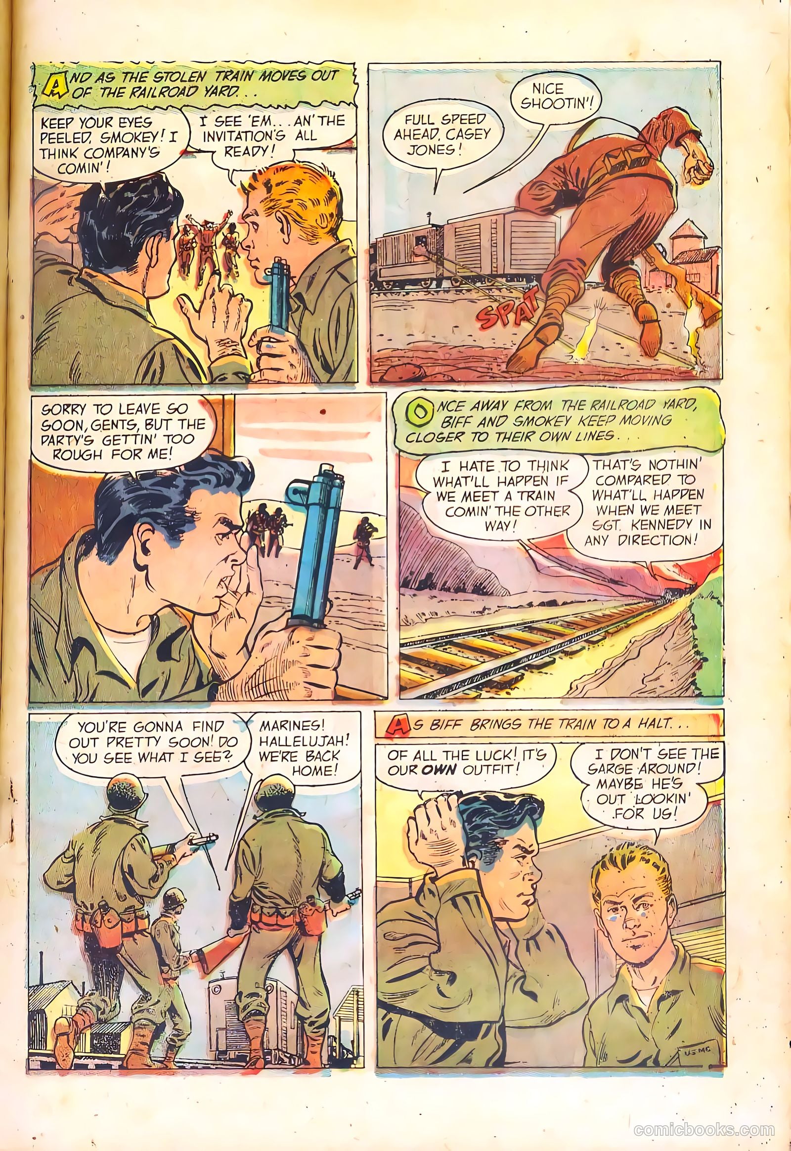 Fightin' Marines #8 — page 15 of 36