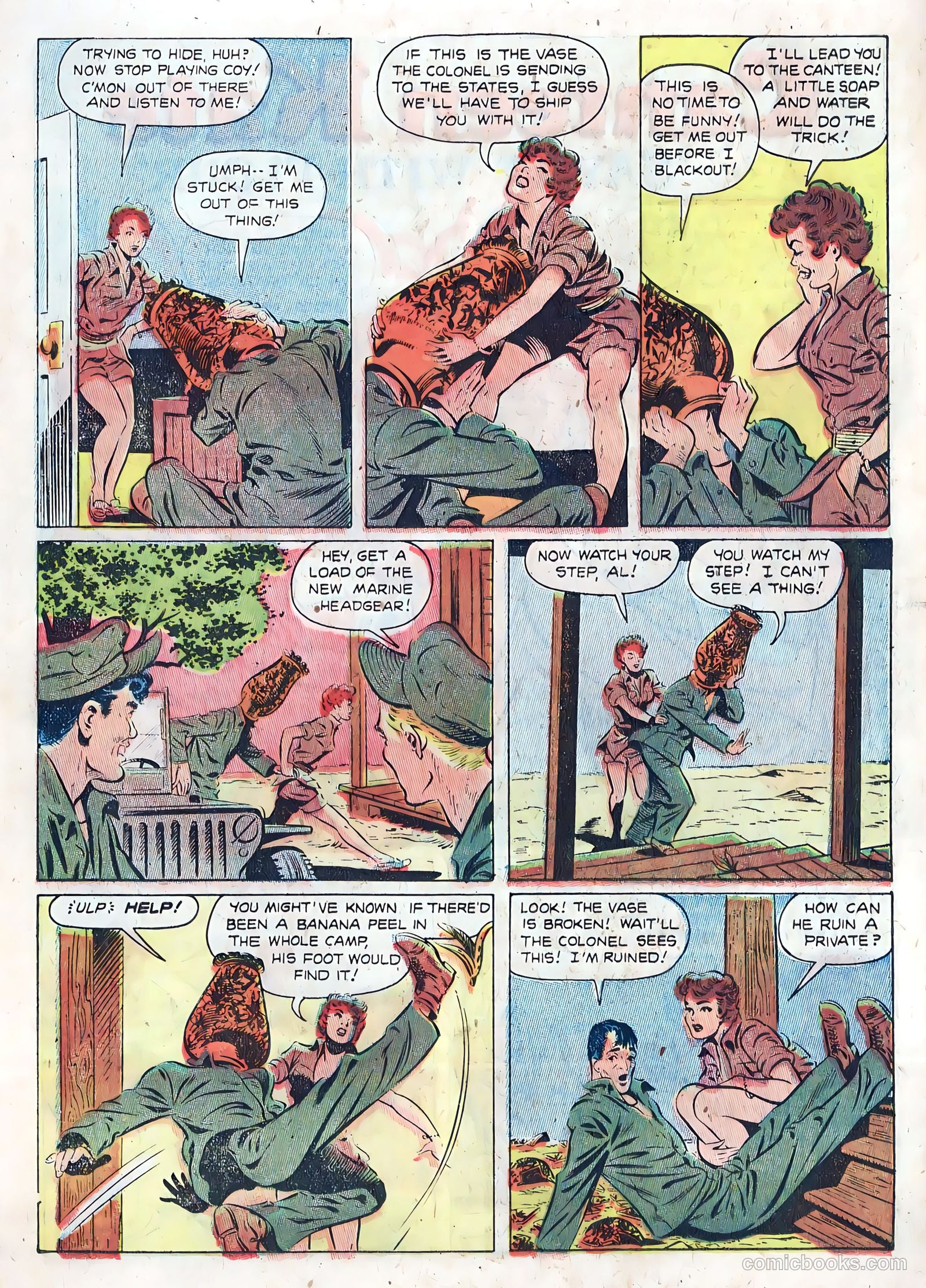 Fightin' Marines #8 — page 18 of 36