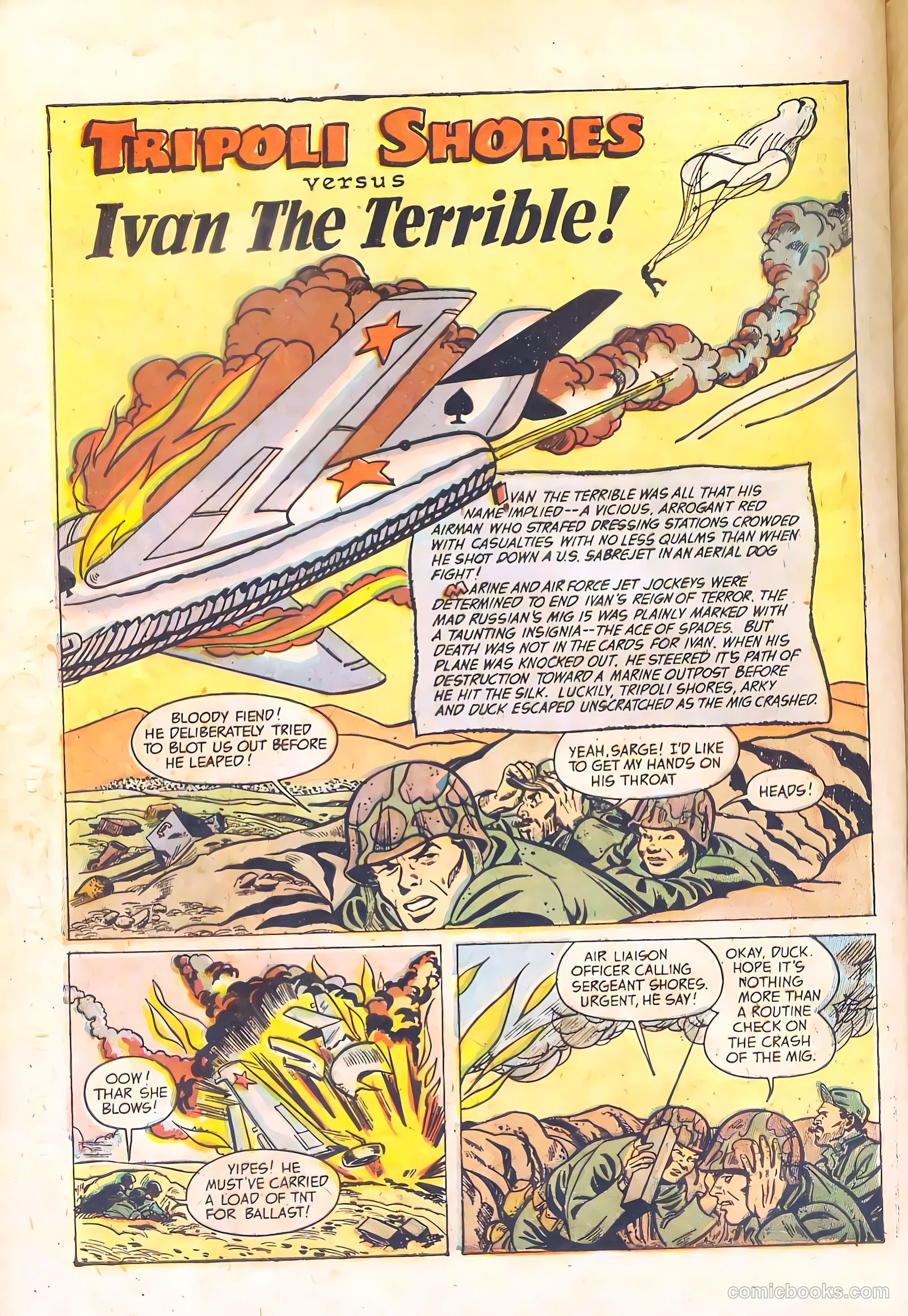 Fightin' Marines #8 — page 28 of 36