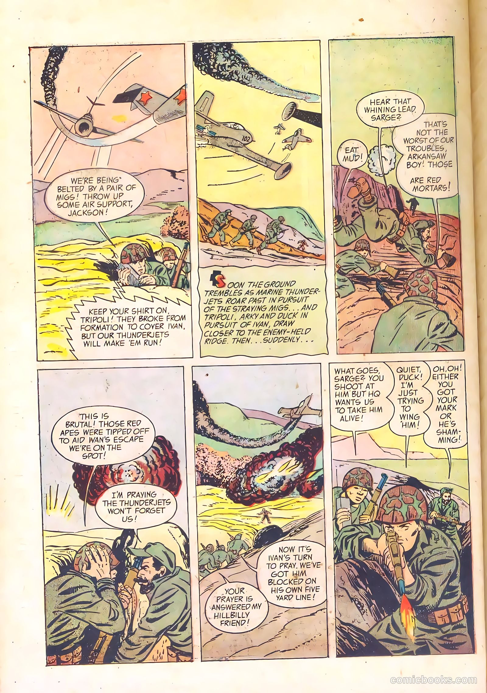 Fightin' Marines #8 — page 30 of 36