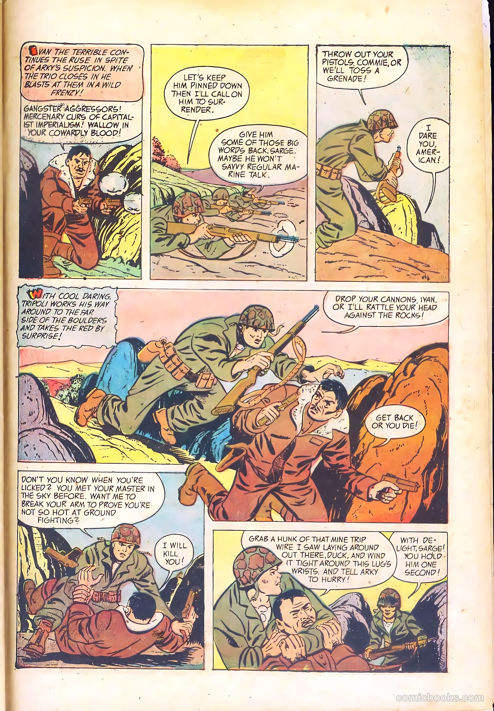 Fightin' Marines #8 — page 31 of 36
