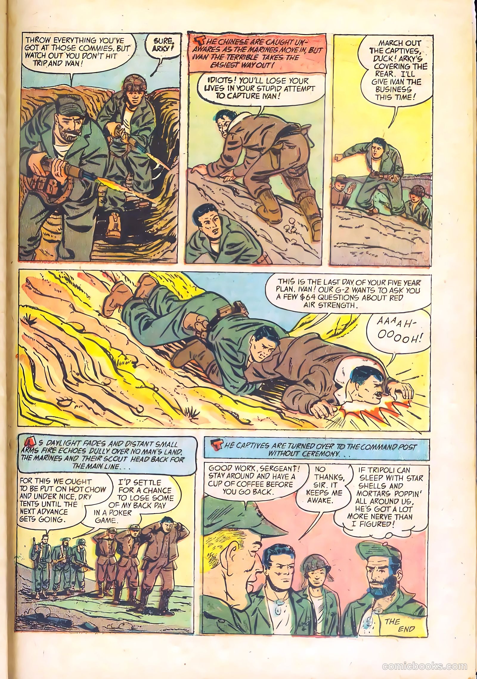 Fightin' Marines #8 — page 33 of 36
