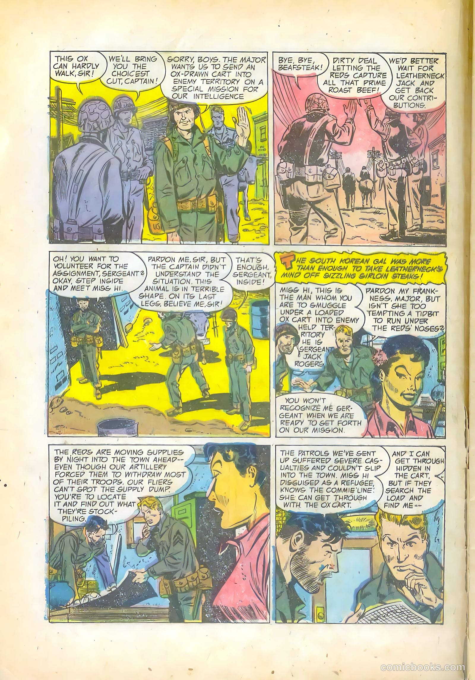 Fightin' Marines #9 — page 4 of 36