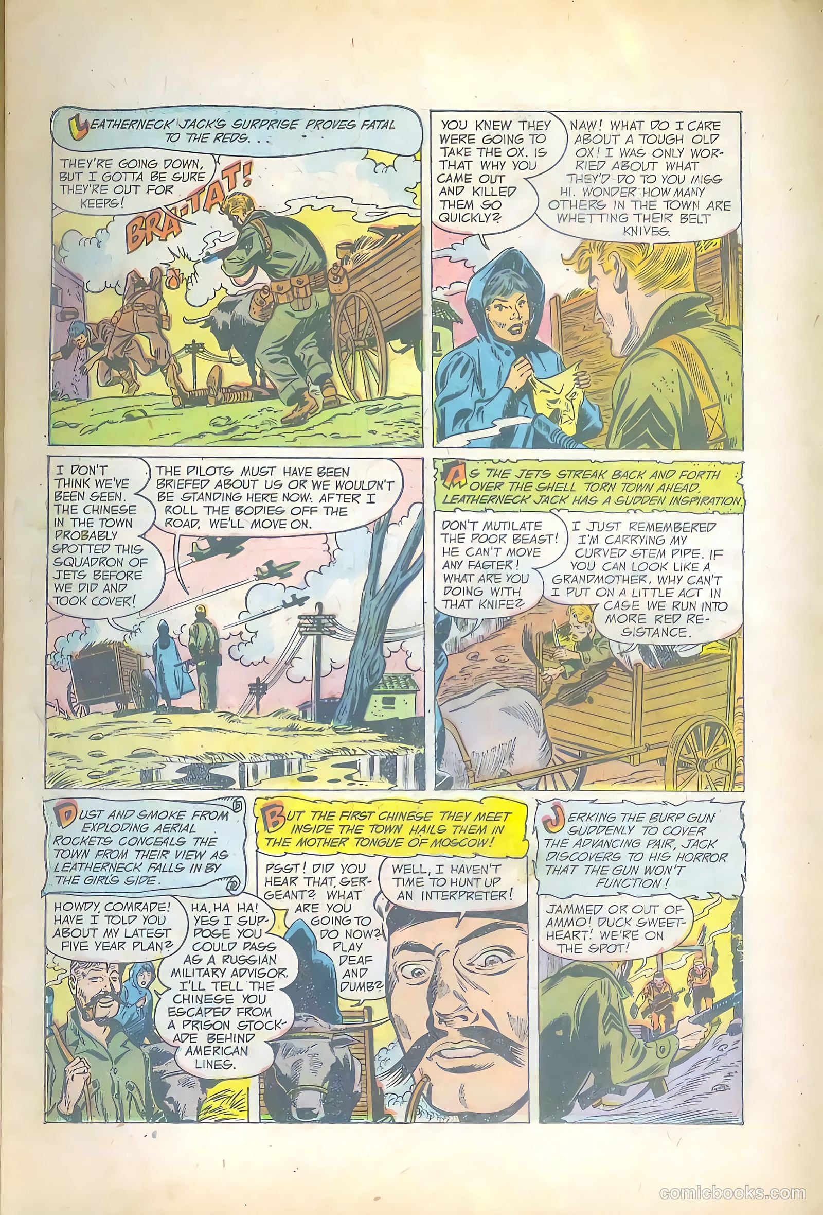 Fightin' Marines #9 — page 7 of 36