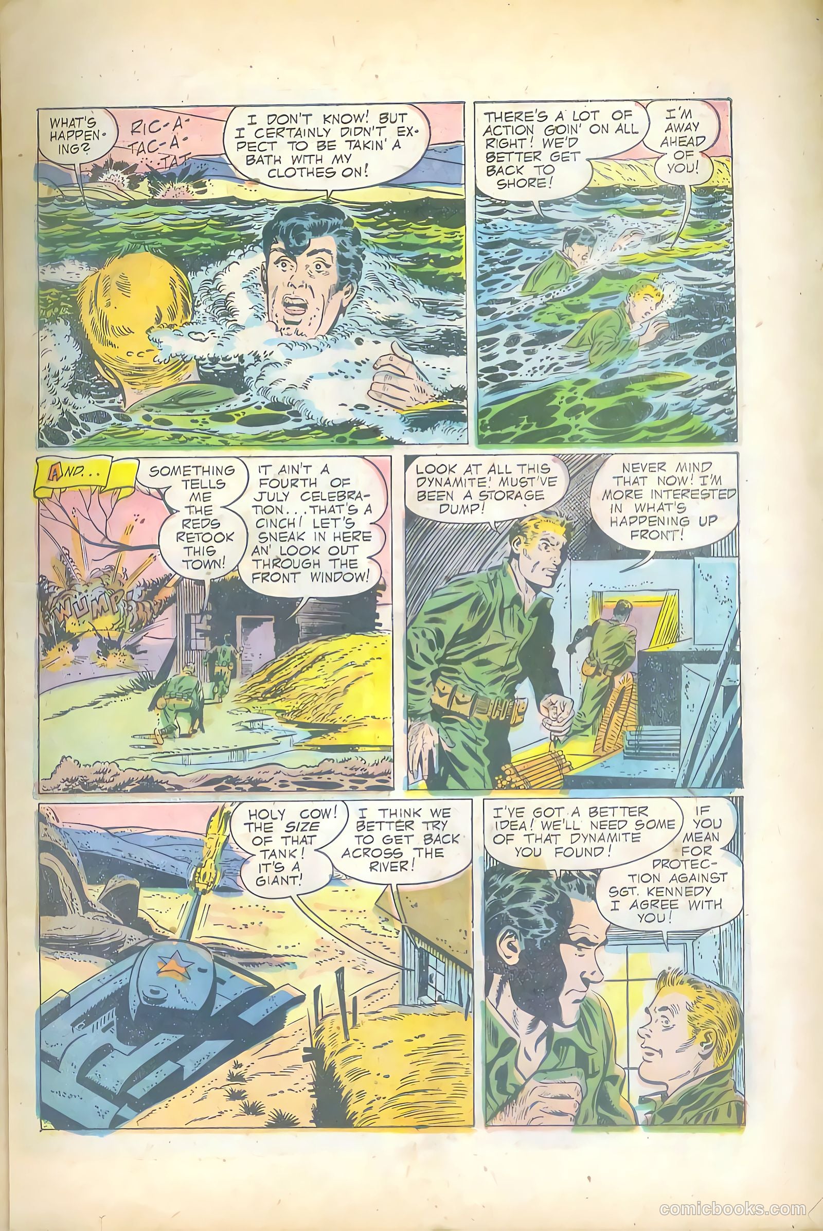 Fightin' Marines #9 — page 15 of 36