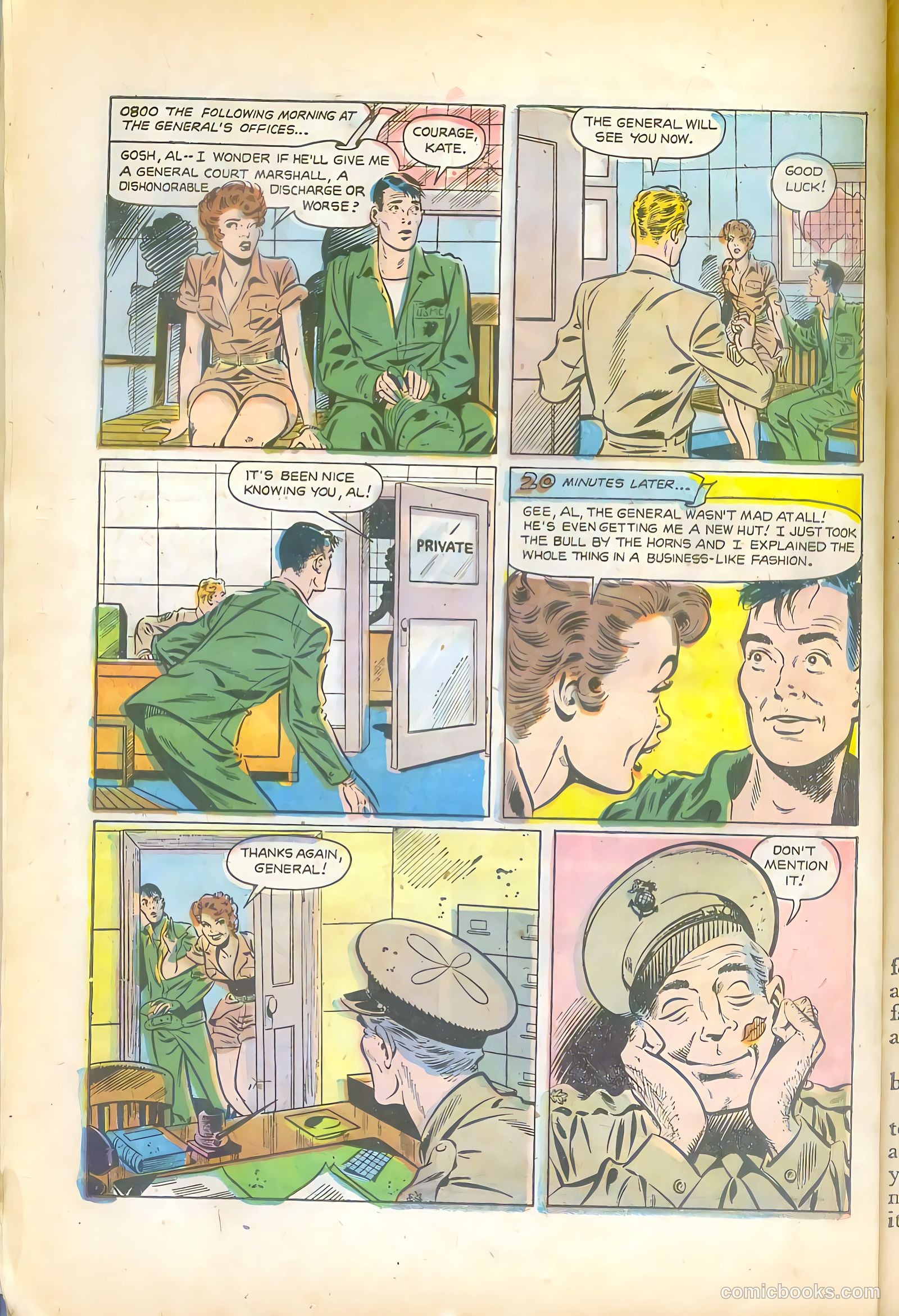 Fightin' Marines #9 — page 22 of 36