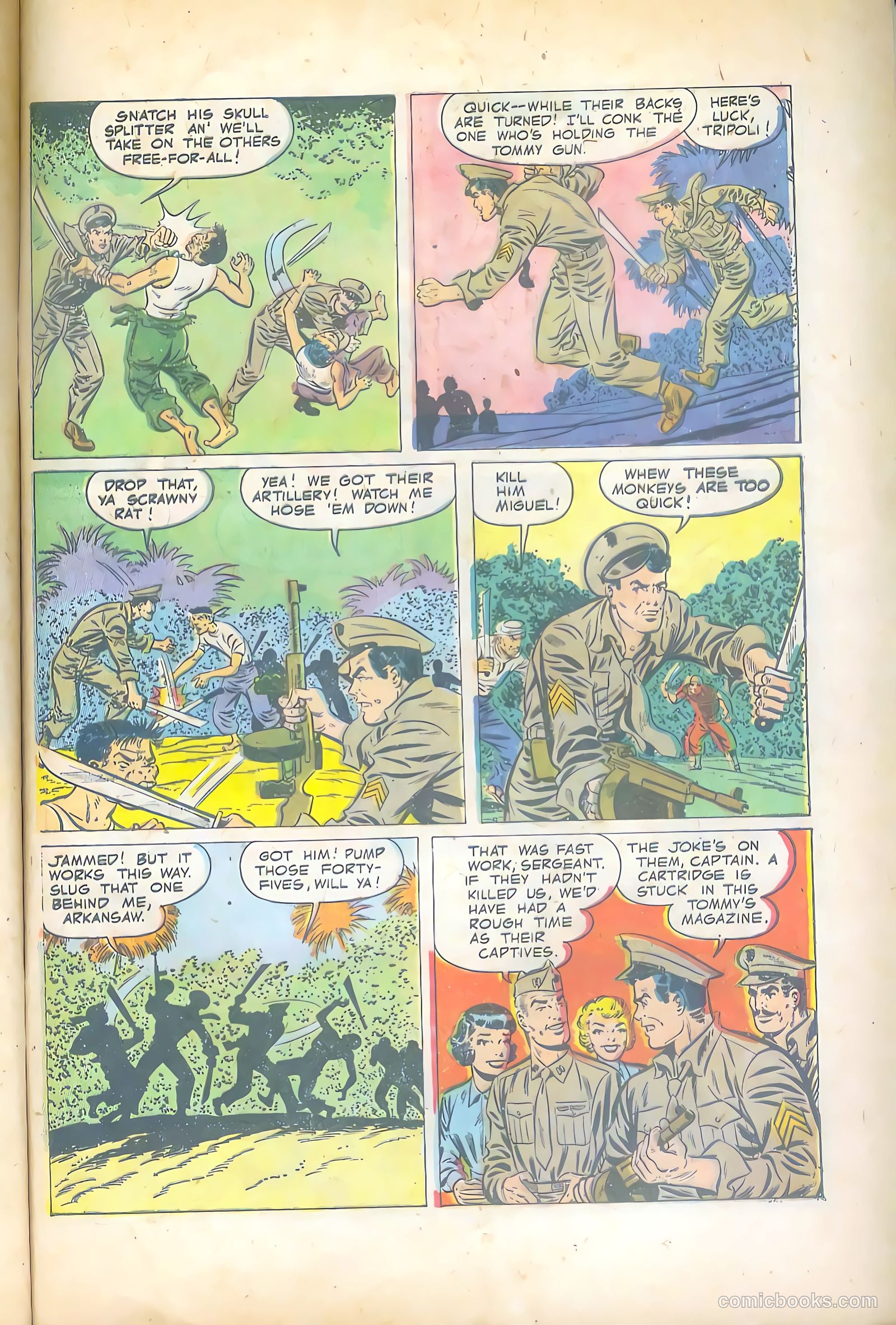 Fightin' Marines #9 — page 29 of 36