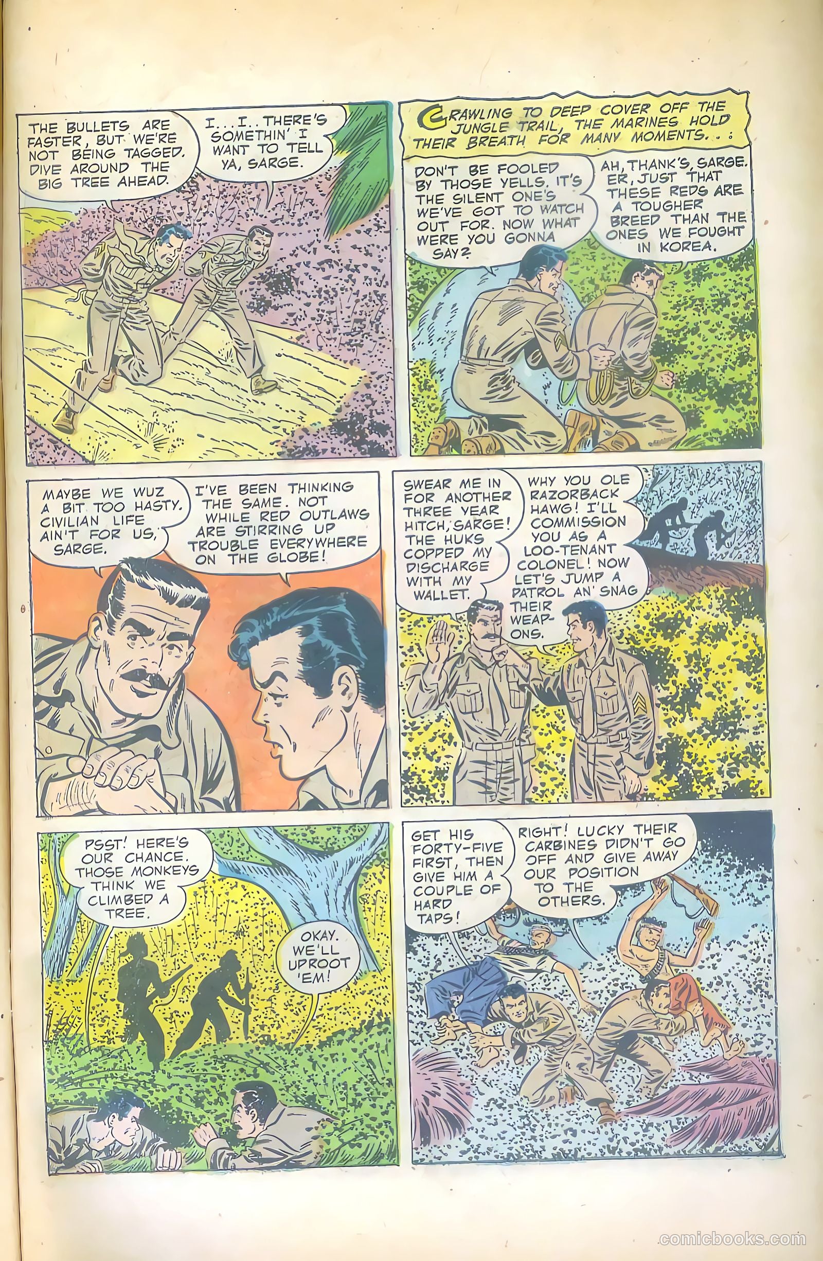 Fightin' Marines #9 — page 31 of 36