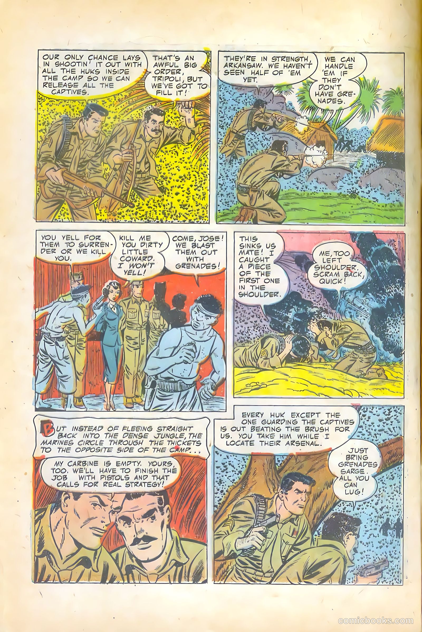 Fightin' Marines #9 — page 32 of 36