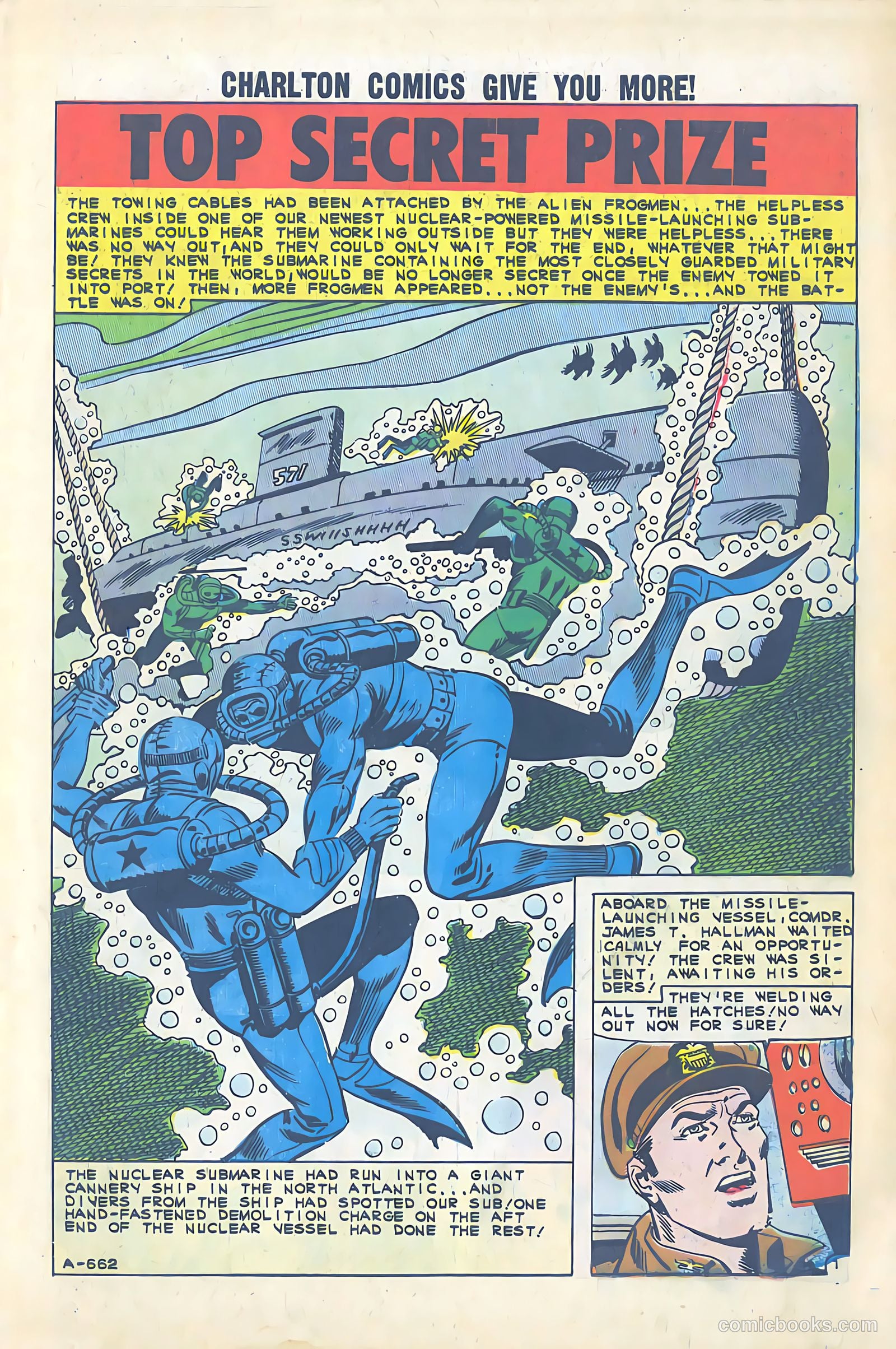 Fightin' Navy #100 — page 3 of 36