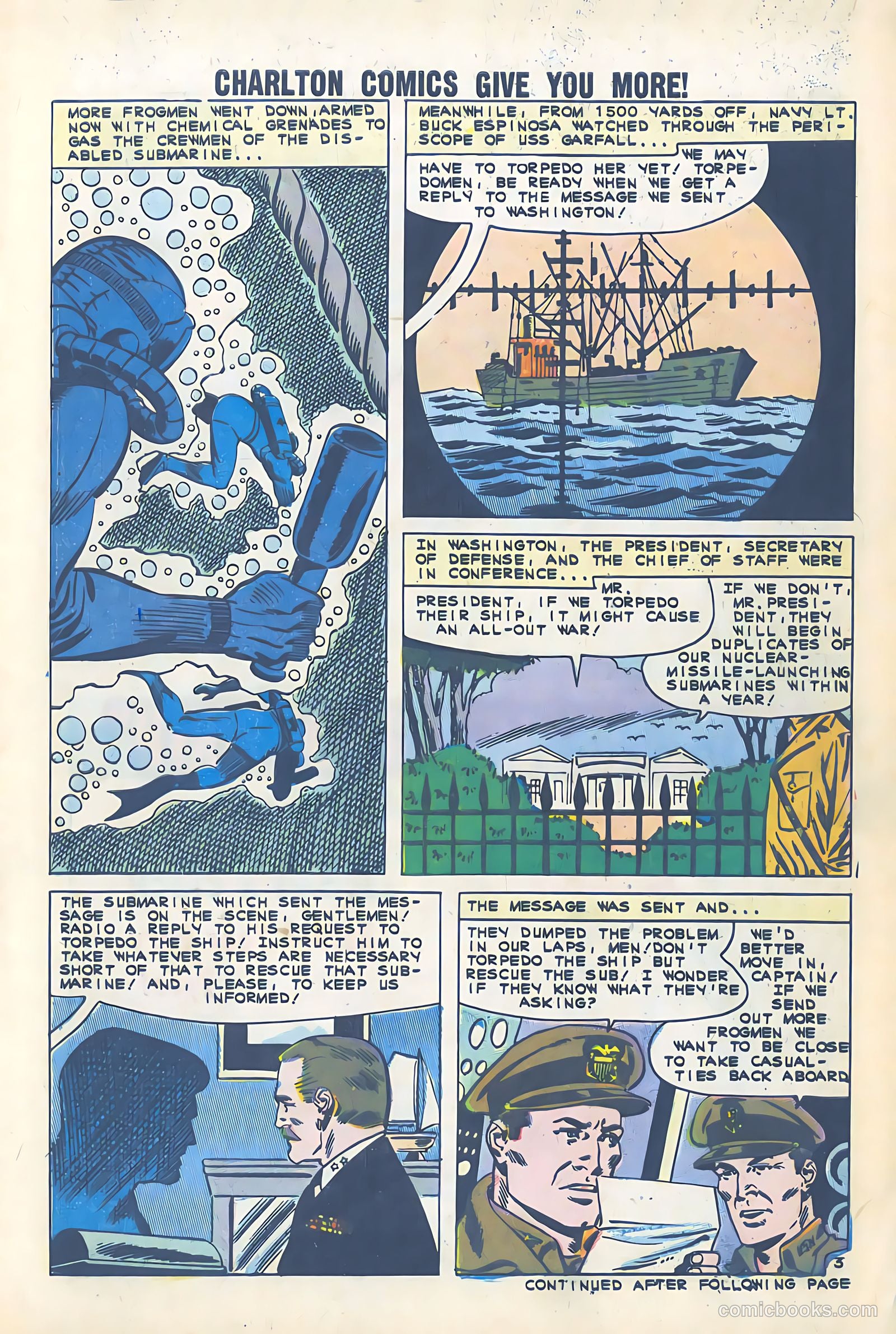 Fightin' Navy #100 — page 5 of 36