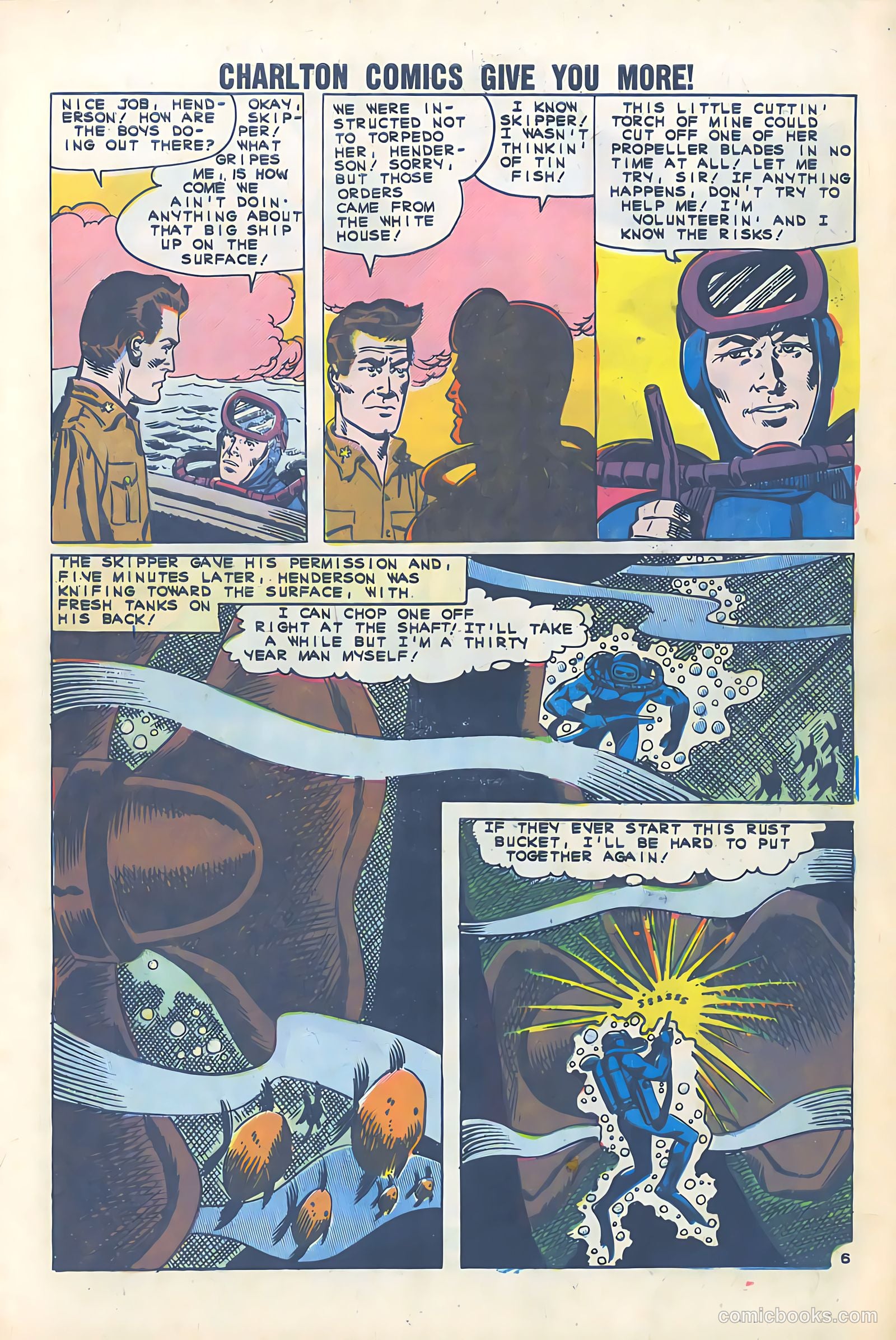Fightin' Navy #100 — page 9 of 36