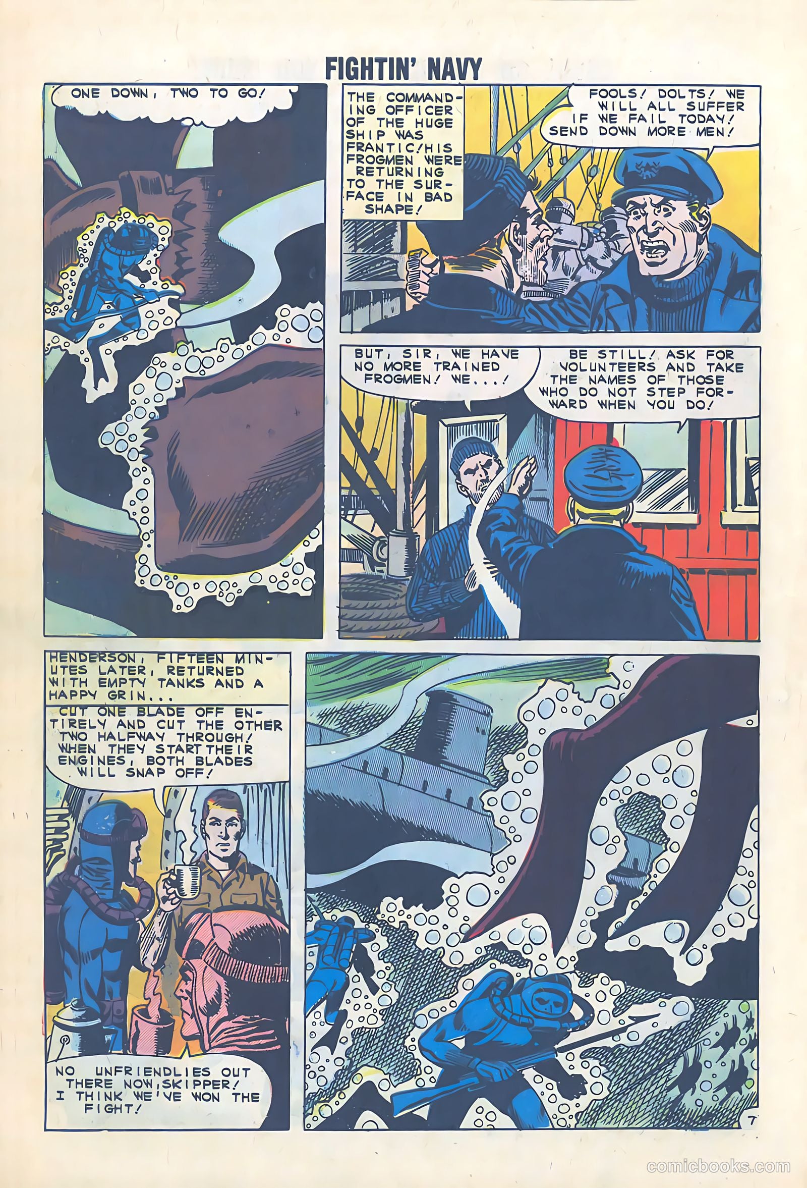 Fightin' Navy #100 — page 10 of 36